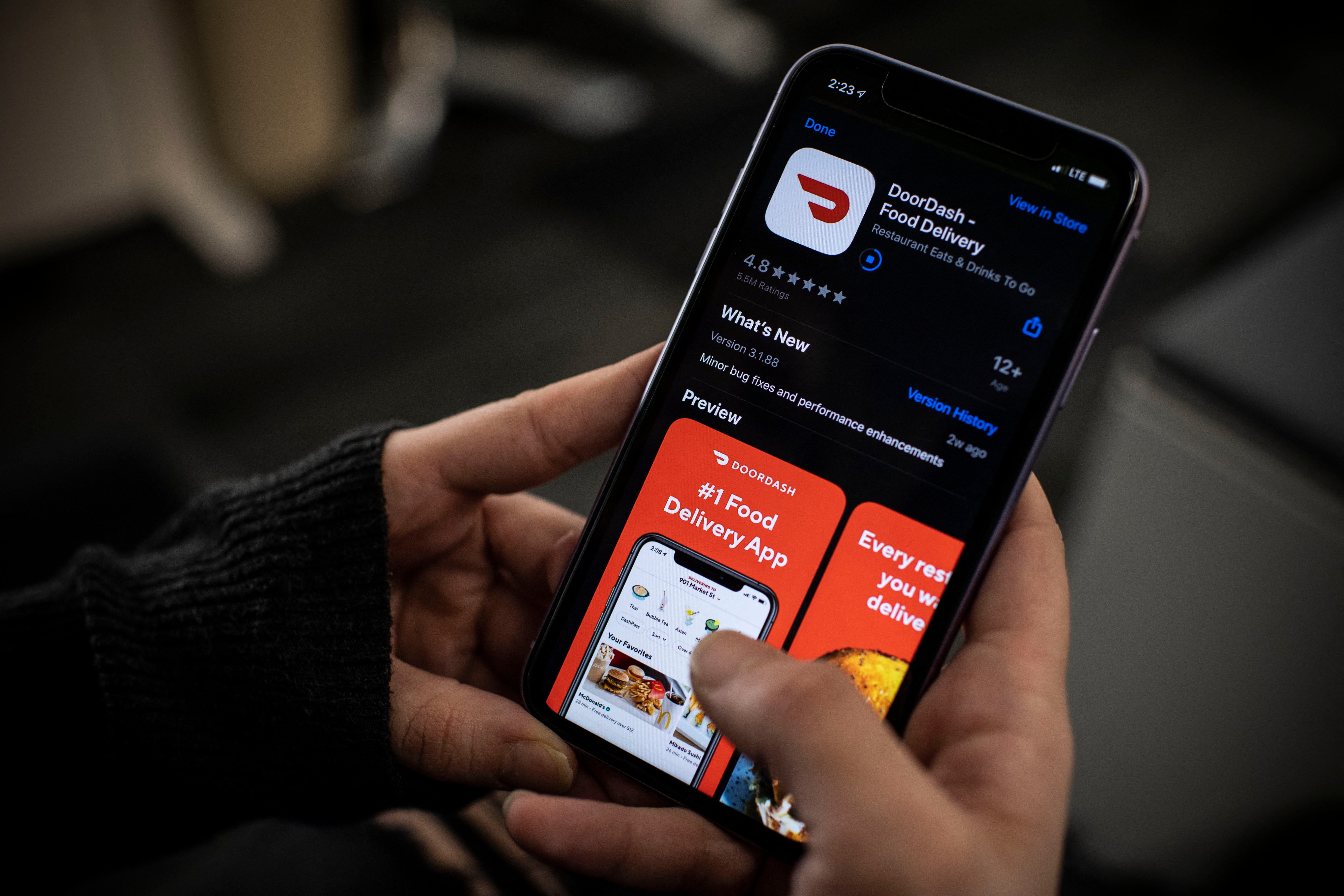 Reporting related to doordash outage
