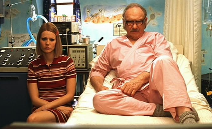 Margot (Gwyneth Paltrow) has a fraught and neglectful relationship with her father (Gene Hackman) in ‘The Royal Tenenbaums’