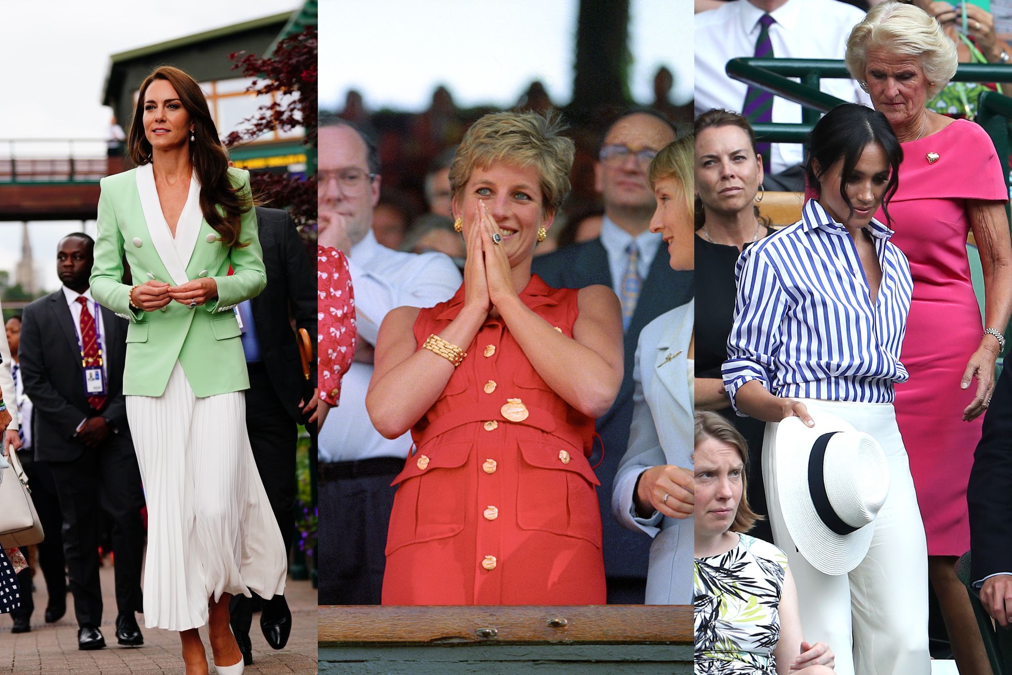 The best Wimbledon royal fashion moments from Queen Elizabeth to Princess Diana