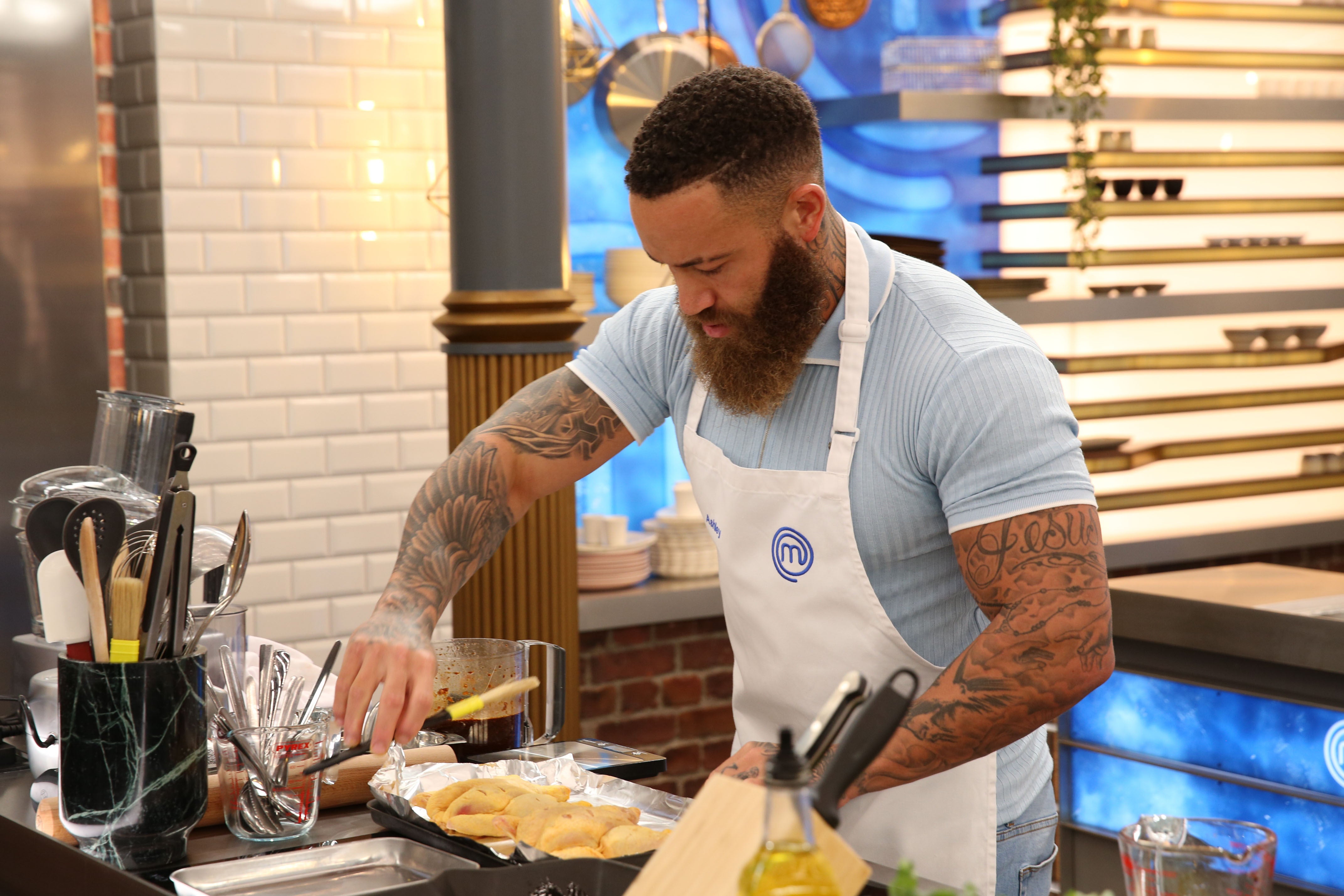 Cain competiu no 'Celebrity Masterchef' no ano passado