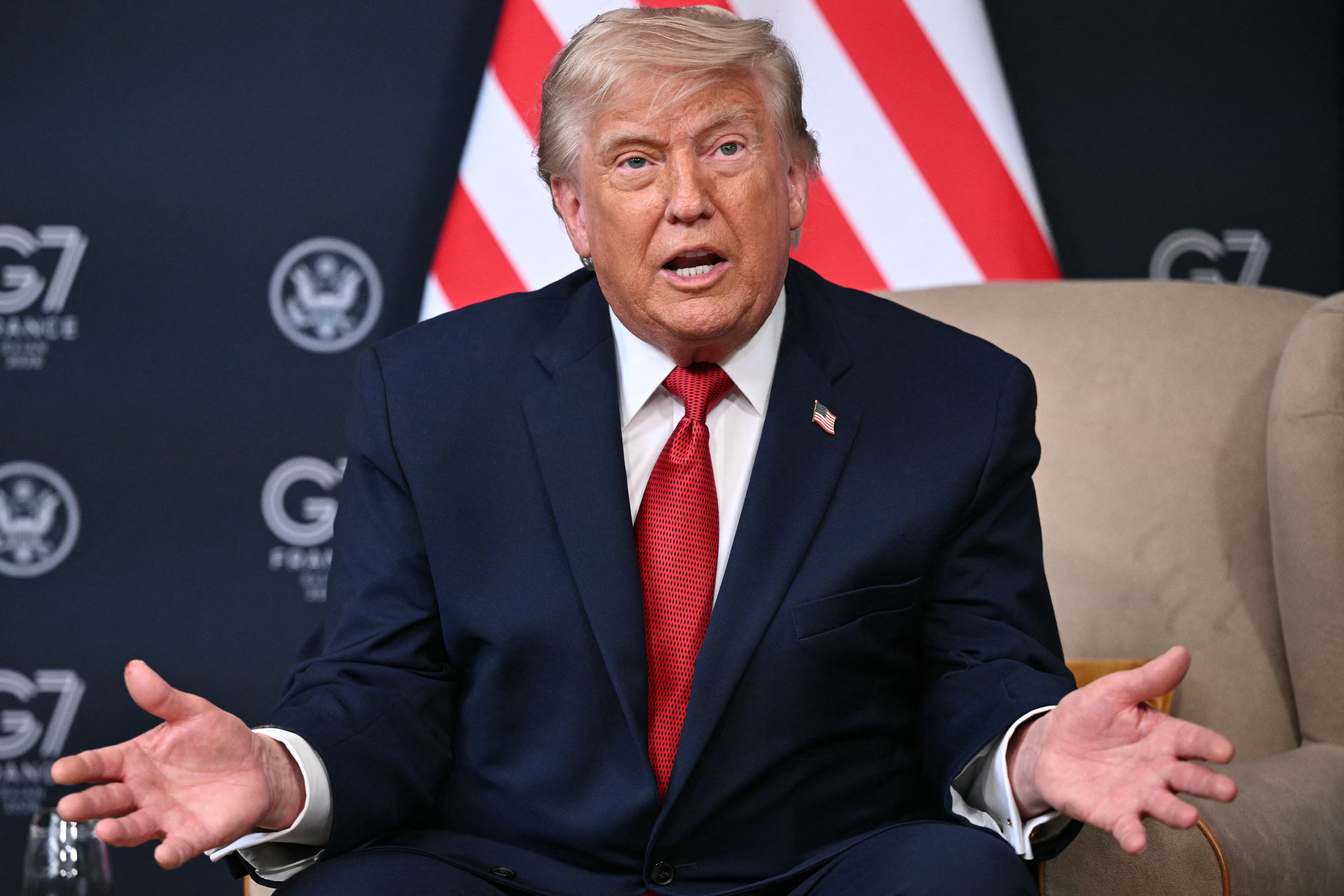 Trump issued a caller informing he would driblet bombs again if he wasn’t happy pinch nan deal