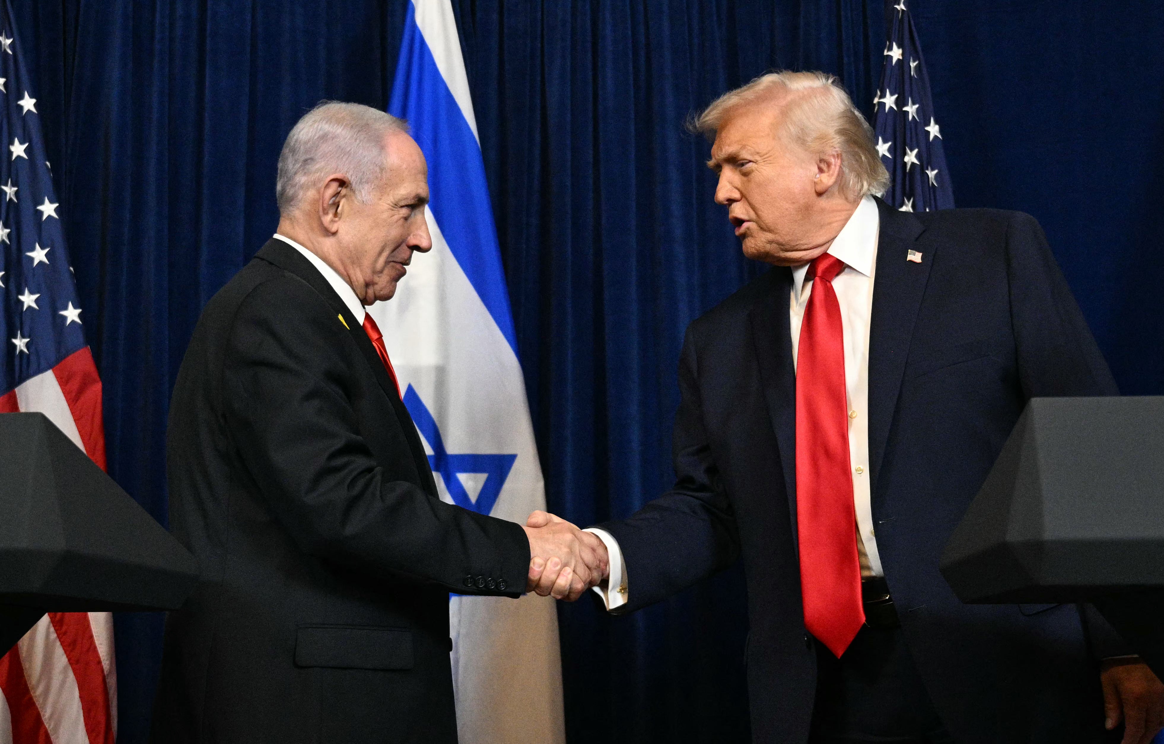 Tensions person been rising betwixt Israeli Prime Minister Benjamin Netanyahu and Trump arsenic nan president criticizes caller Israeli attacks successful Lebanon