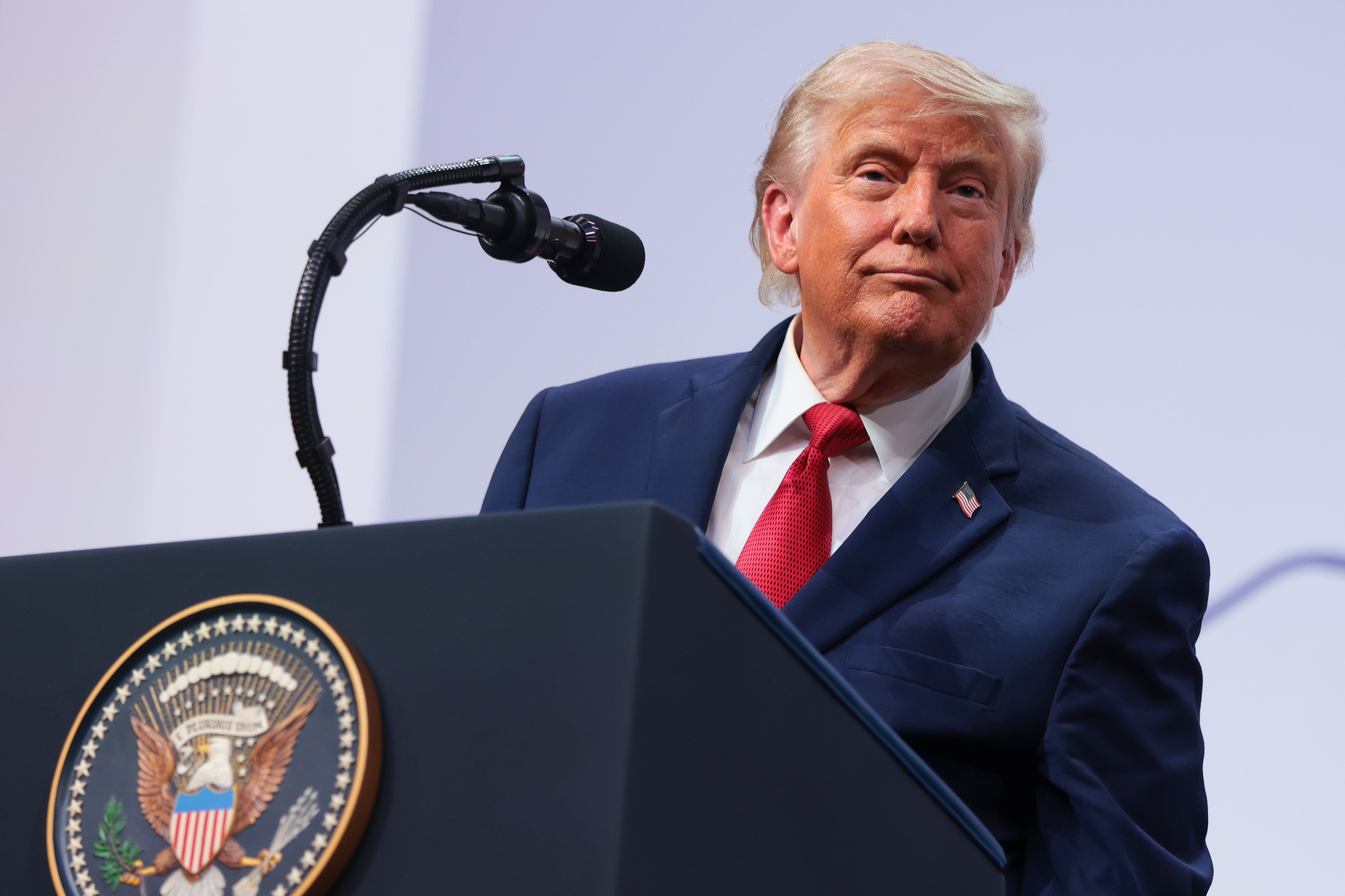 US president Donald Trump championed his woody astatine nan G7 Leaders’ Summit connected successful Evian-les-Bains, France