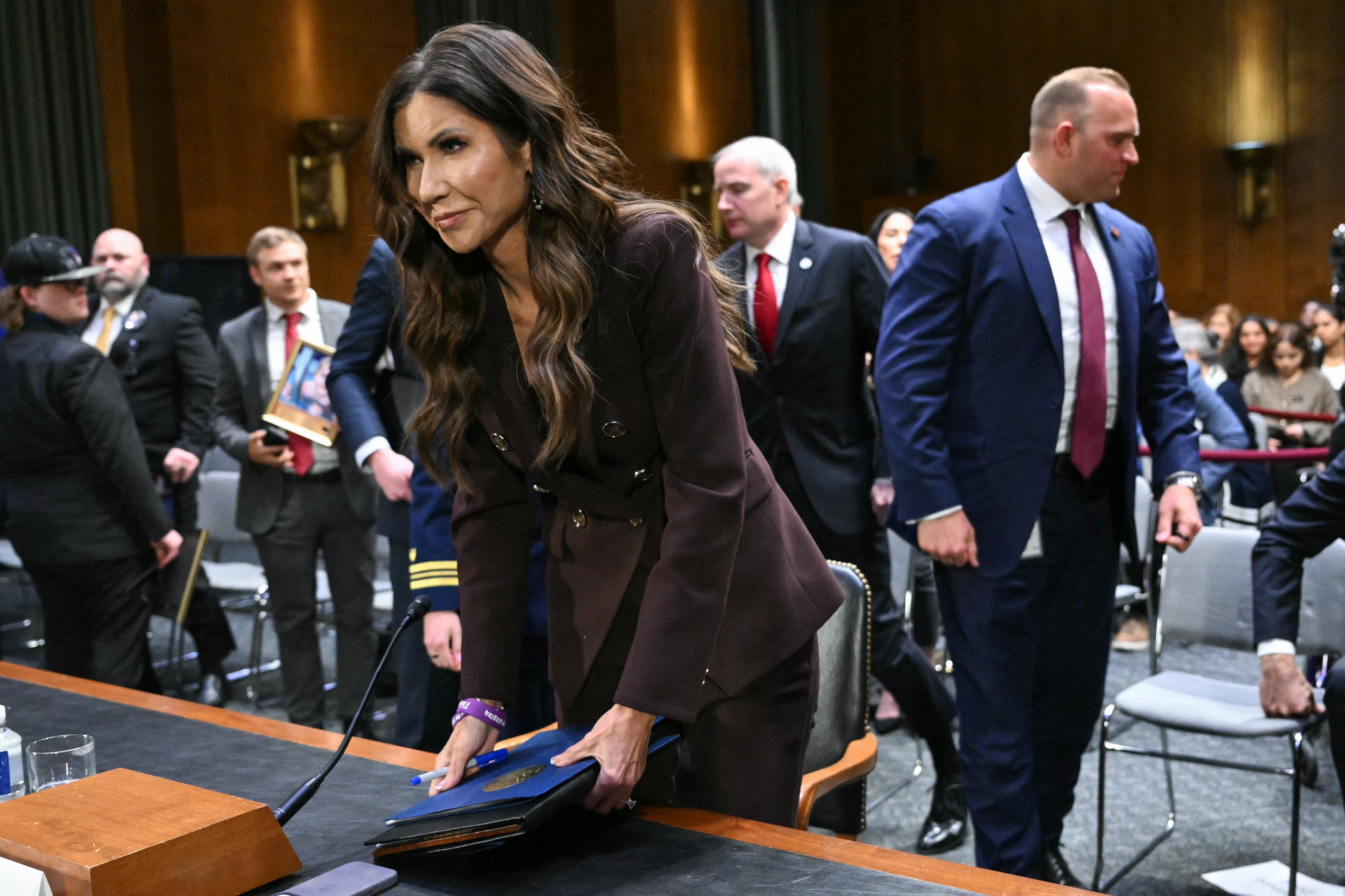 On March 4, Noem testified earlier Congress connected her tenure astatine DHS, wherever she faced questions connected her handling of ICE and her usage of payer dollars. She was fired by Trump nan adjacent day
