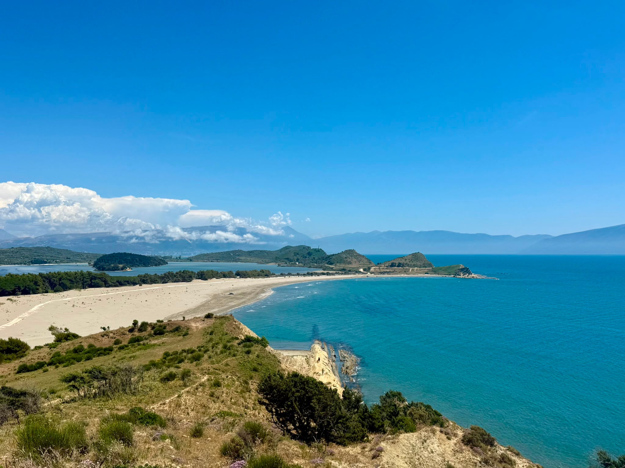 The portion of coastline connected Zvernec Peninsula wherever Ivanka Trump and Jared Kushner are readying to build a luxury resort