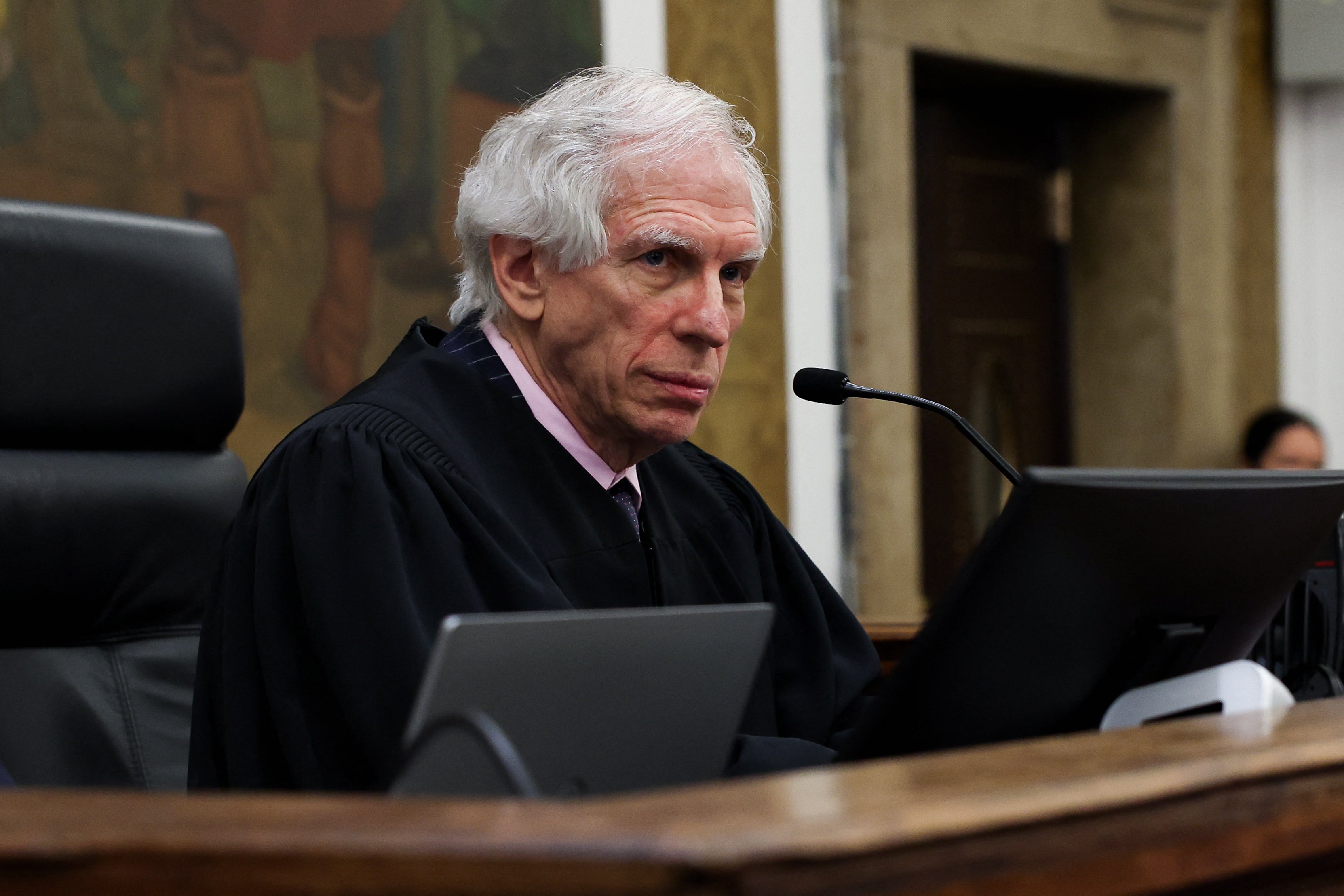 New York Justice Arthur Engoron says he ‘tried to do nan correct thing’ aft presiding complete a blockbuster proceedings and $364M judgement against Trump and his family business