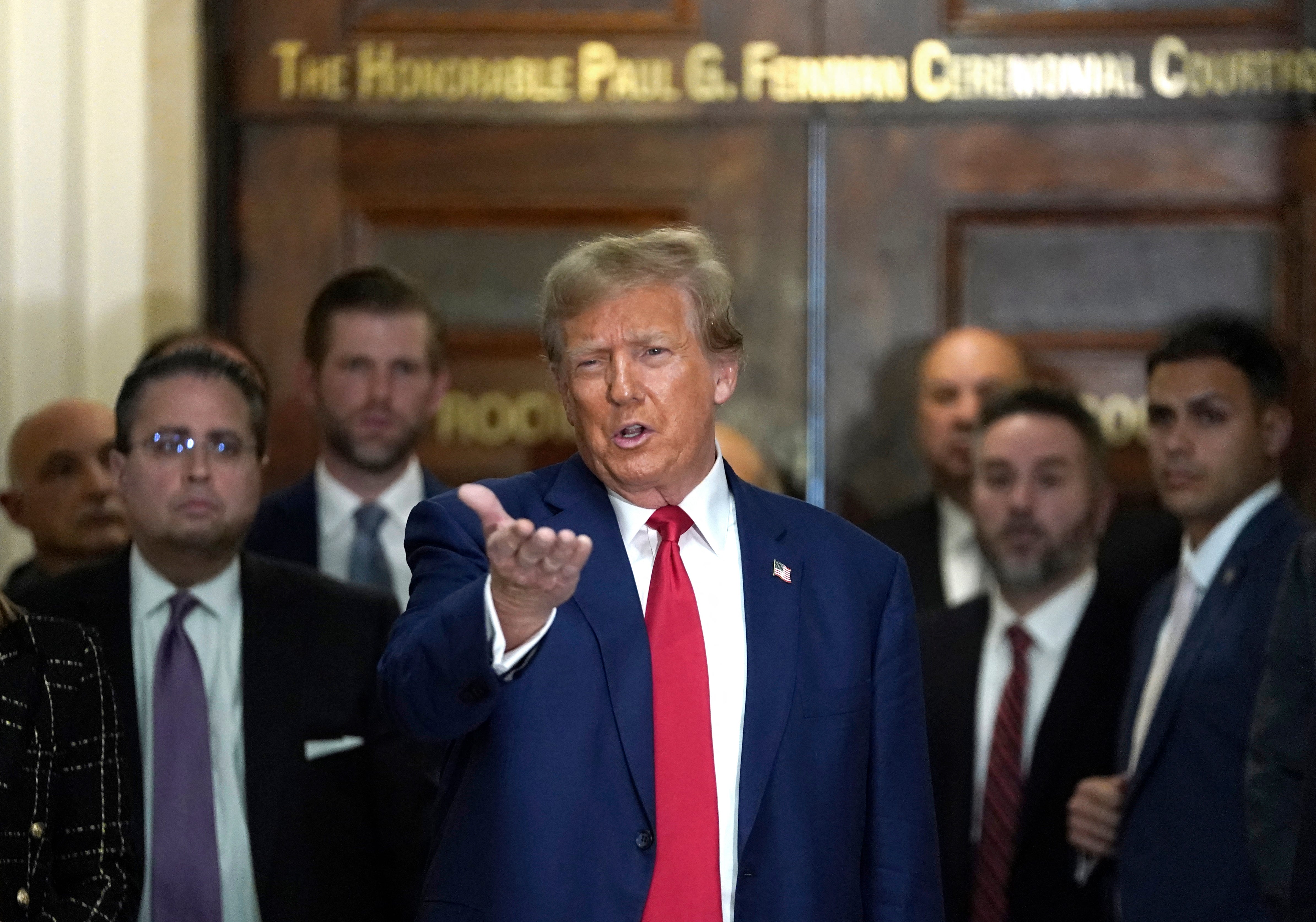 Trump was deed pinch a gag bid successful nan lawsuit aft he attacked Engoron’s main clerk, among a agelong database of verbal attacks that prompted abusive messages targeting nan judge and his staff