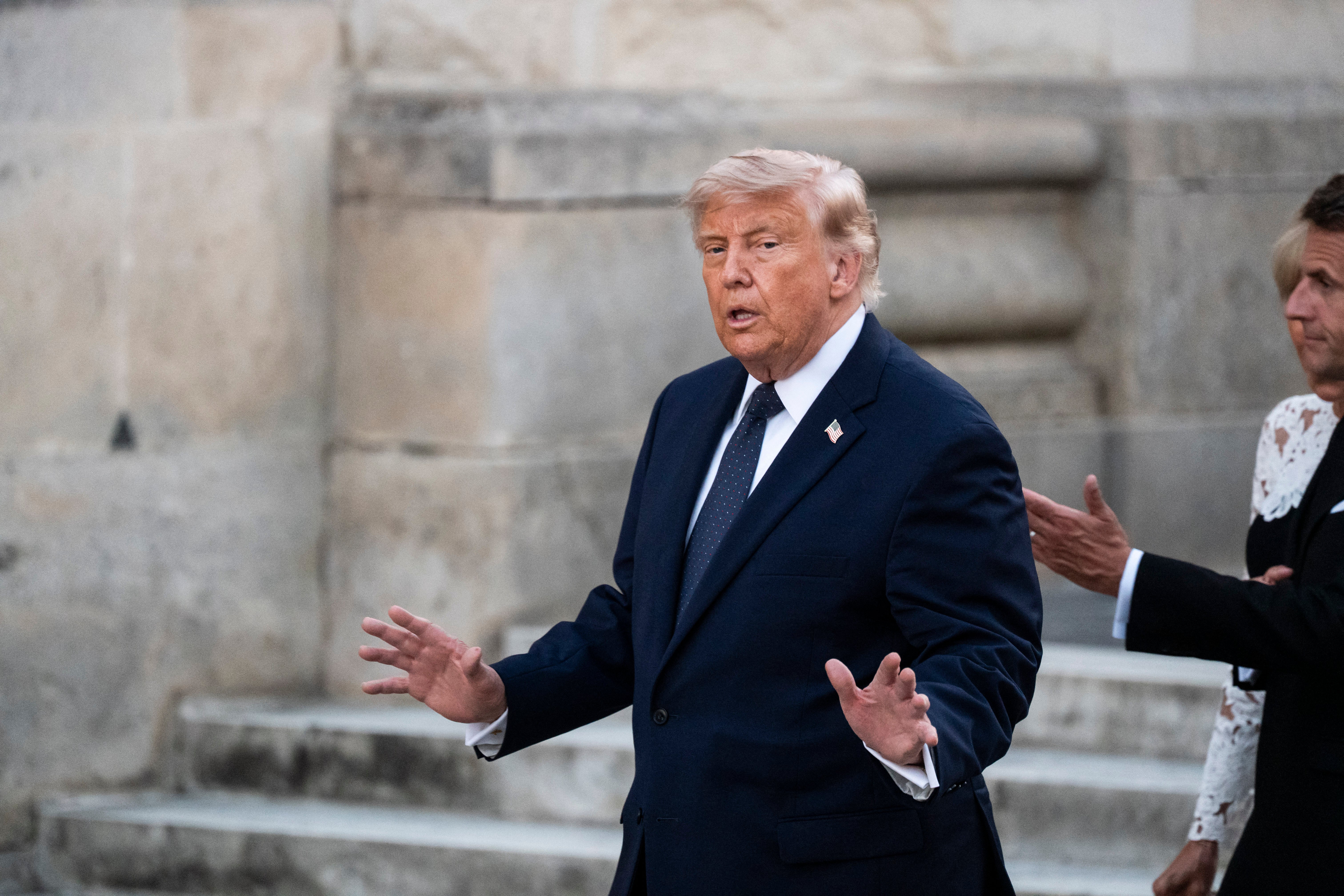 After weeks of disapproval from Republicans complete his warfare successful Iran, Donald Trump now faces fury complete his woody to extremity nan conflict