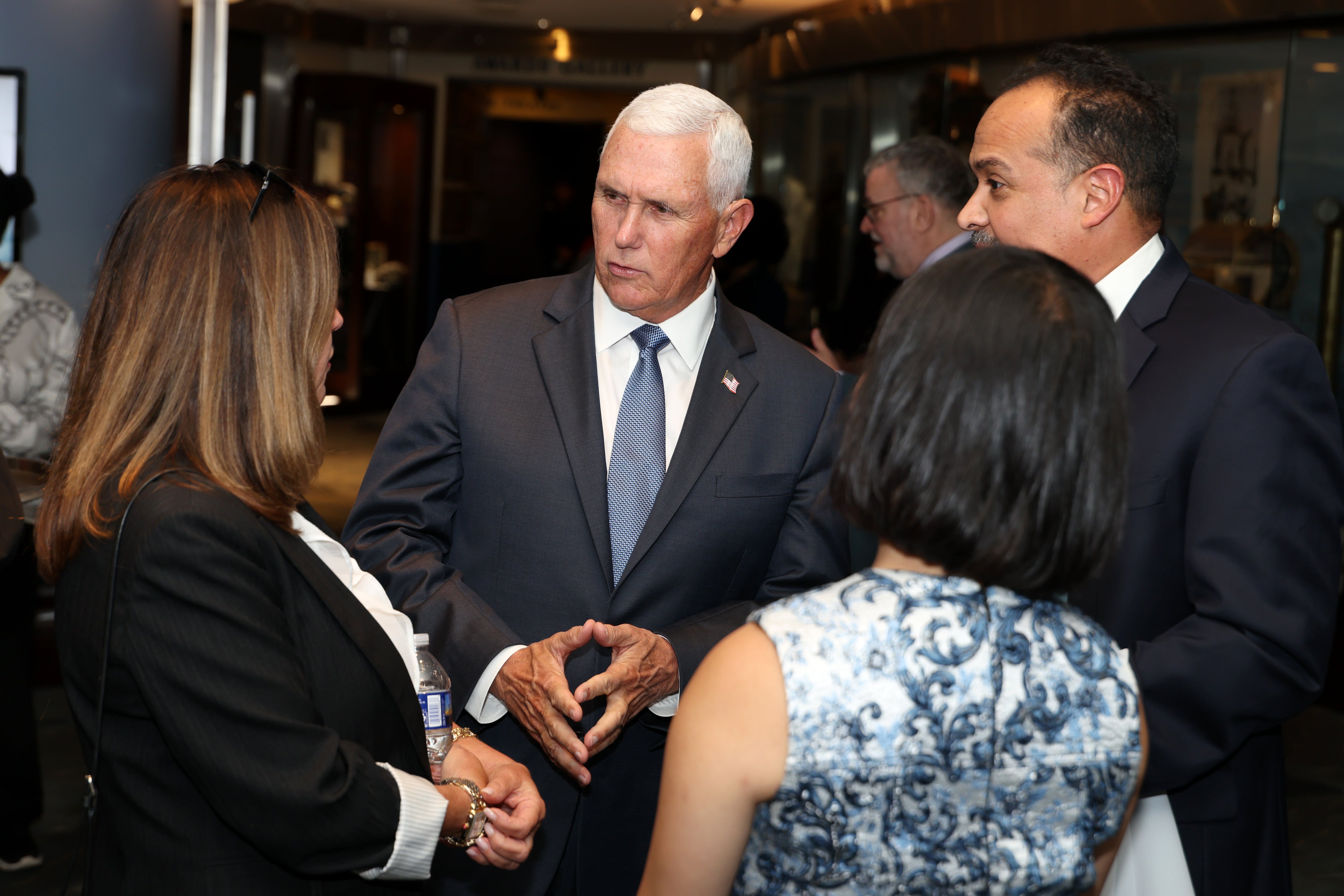 Trump’s erstwhile vice president Mike Pence said nan woody "smacks of" appeasement