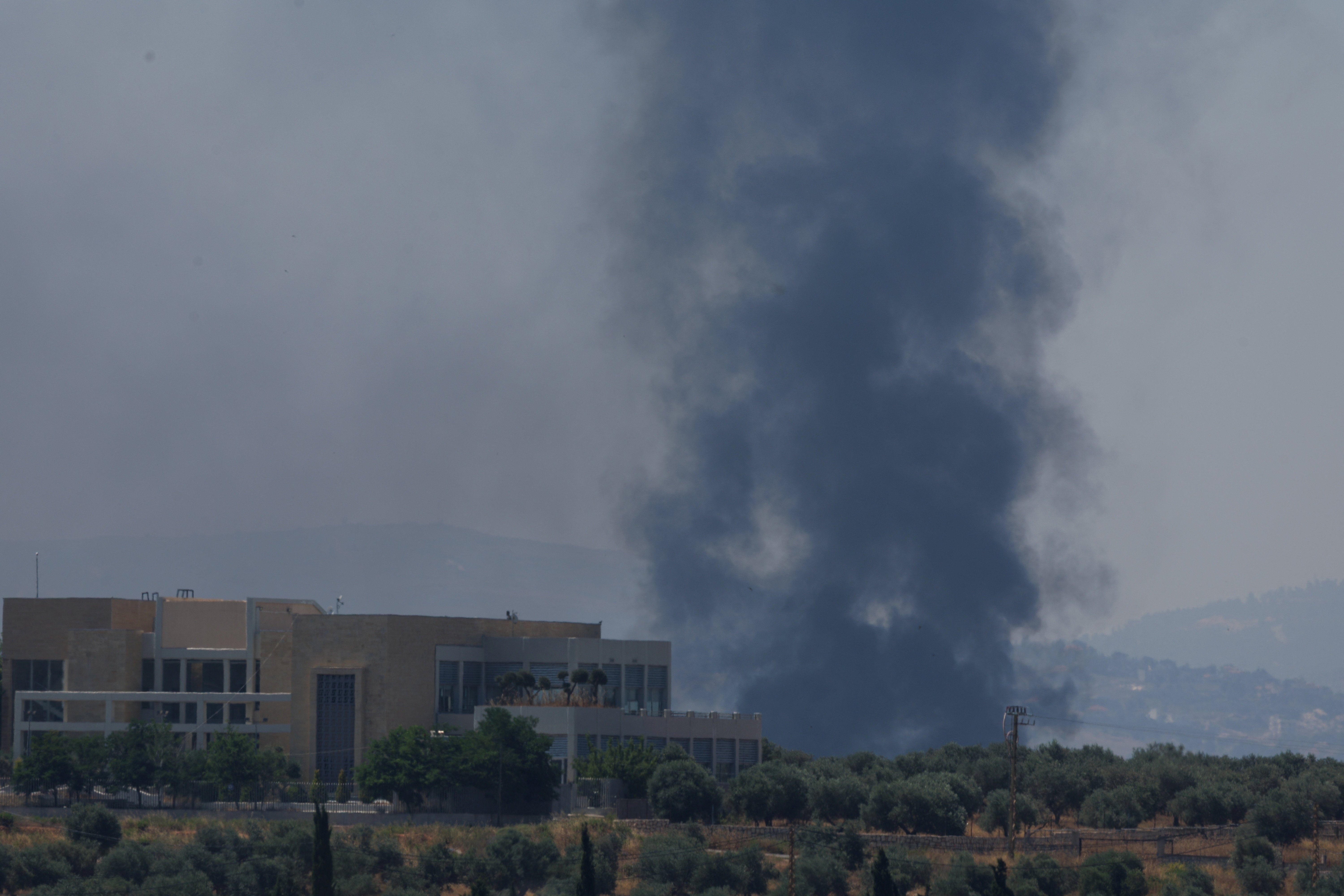 Israel has continued to onslaught Lebanon, frighten to scupper US efforts to extremity nan wider conflict