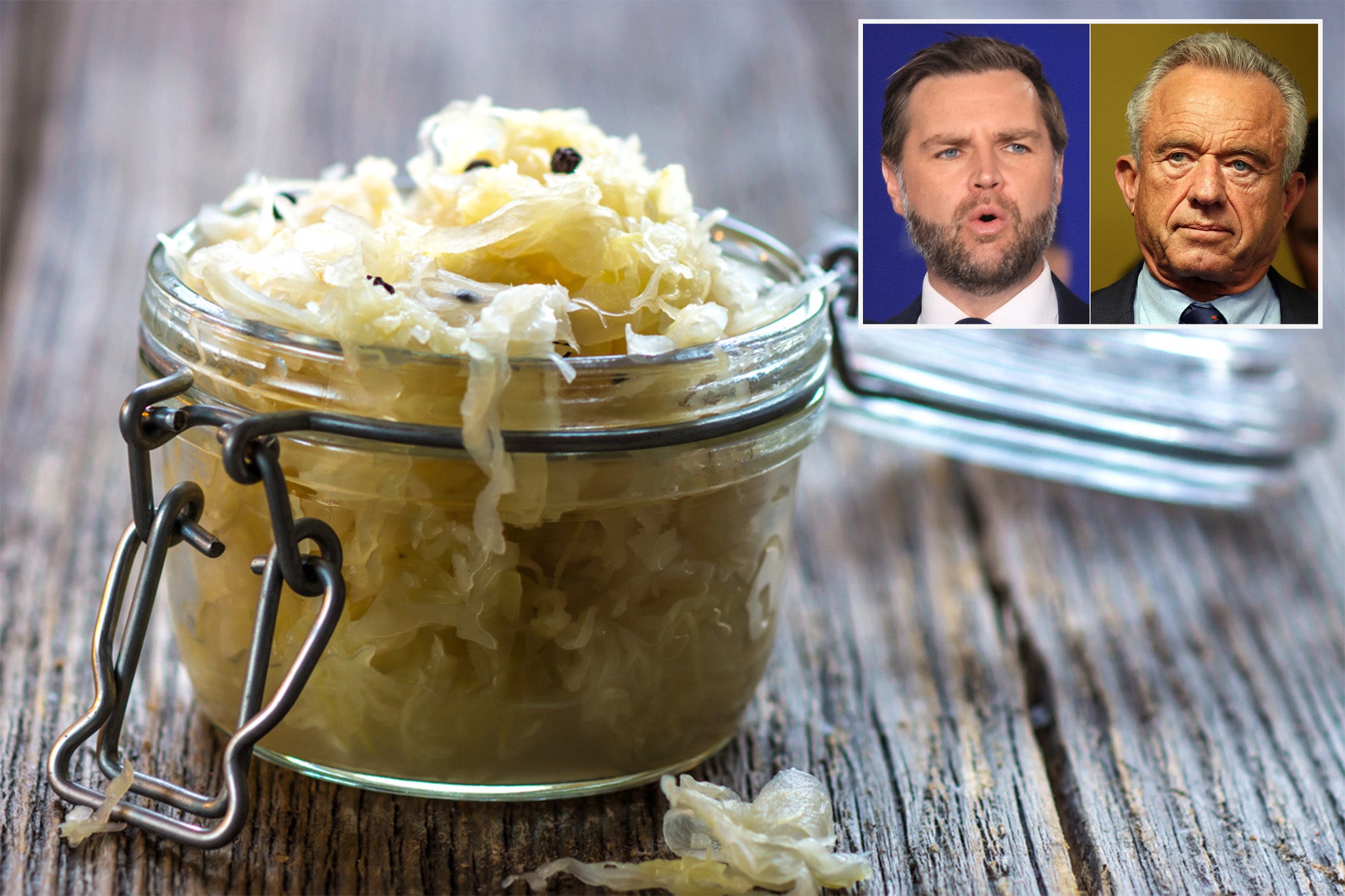 <p>Vice President JD Vance, Health Secretary Robert F. Kennedy Jr are among the members of President Donald Trump’s cabinet who have recently embraced a new diet centered around fermented cabbage</p>