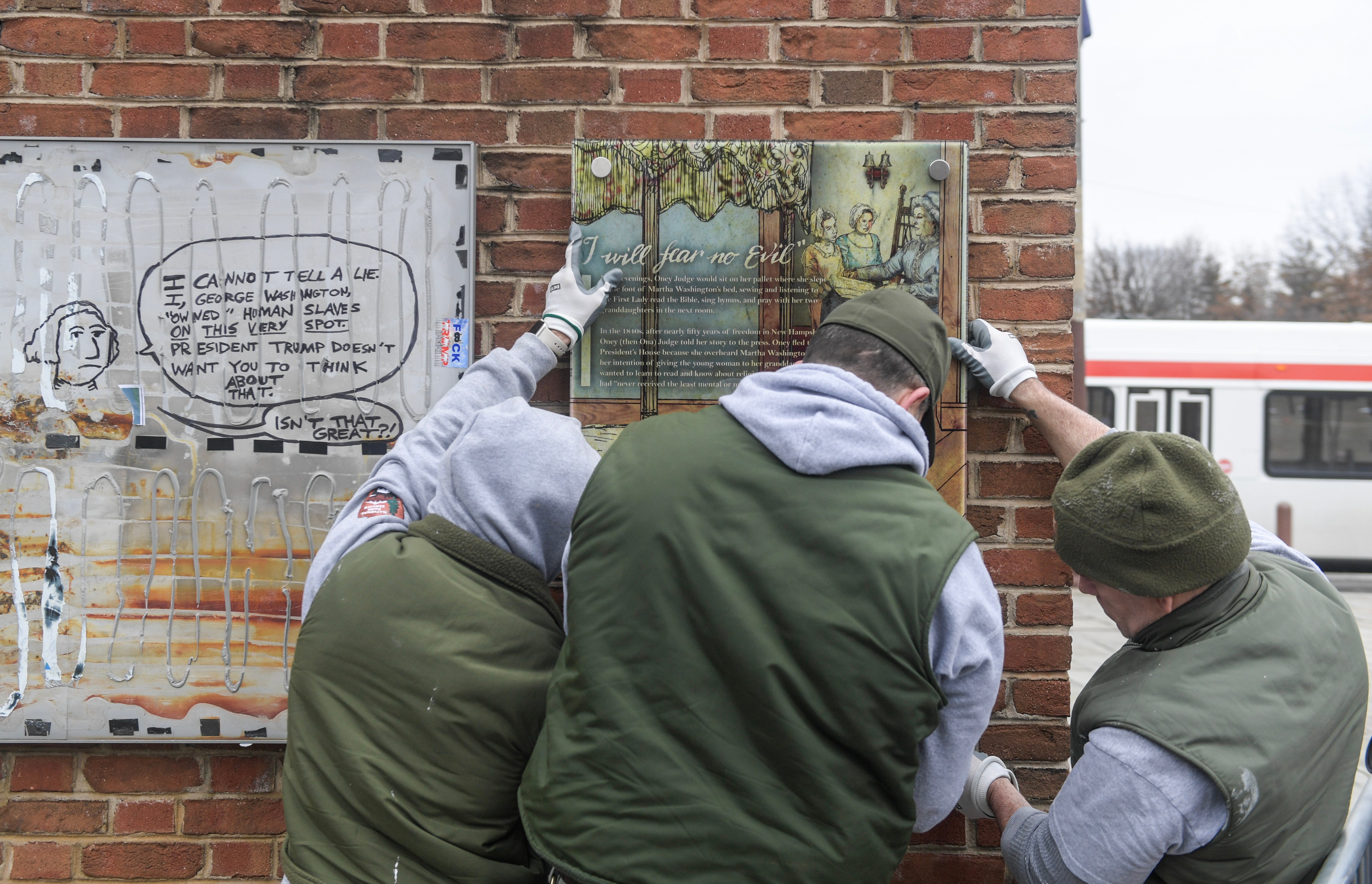 The Trump management is appealing an bid to reconstruct parkland signage, which officials said is simply a ‘herculean’ task that won’t beryllium done by nan Fourth of July