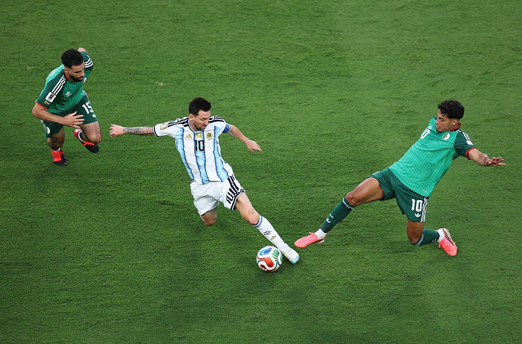 When researchers examined where Argentine great Lionel Messi looks, they found that his eyes are often off the ball