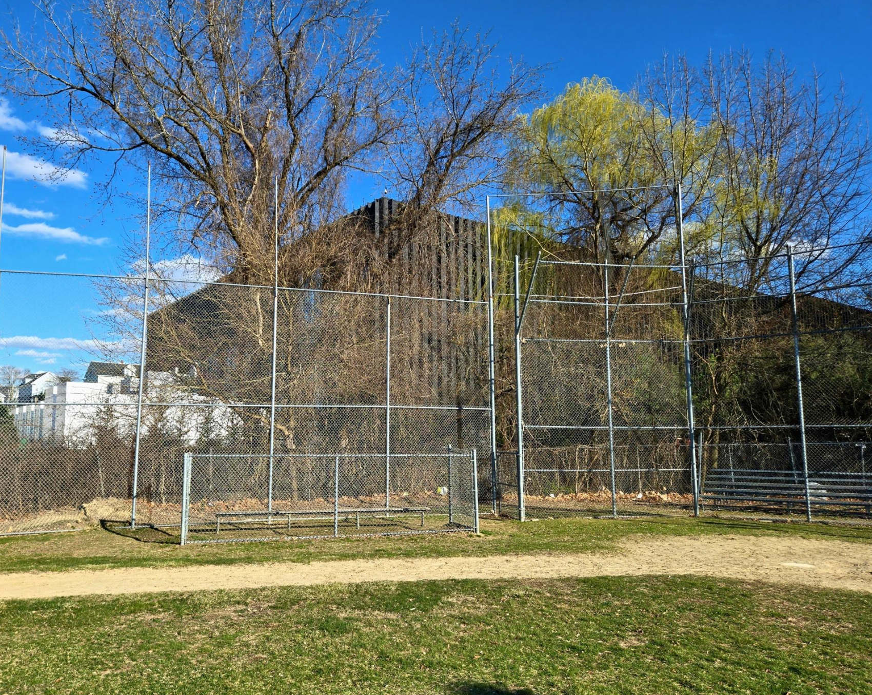 A information halfway successful Lowell, Massachusetts looms complete a adjacent younker shot field