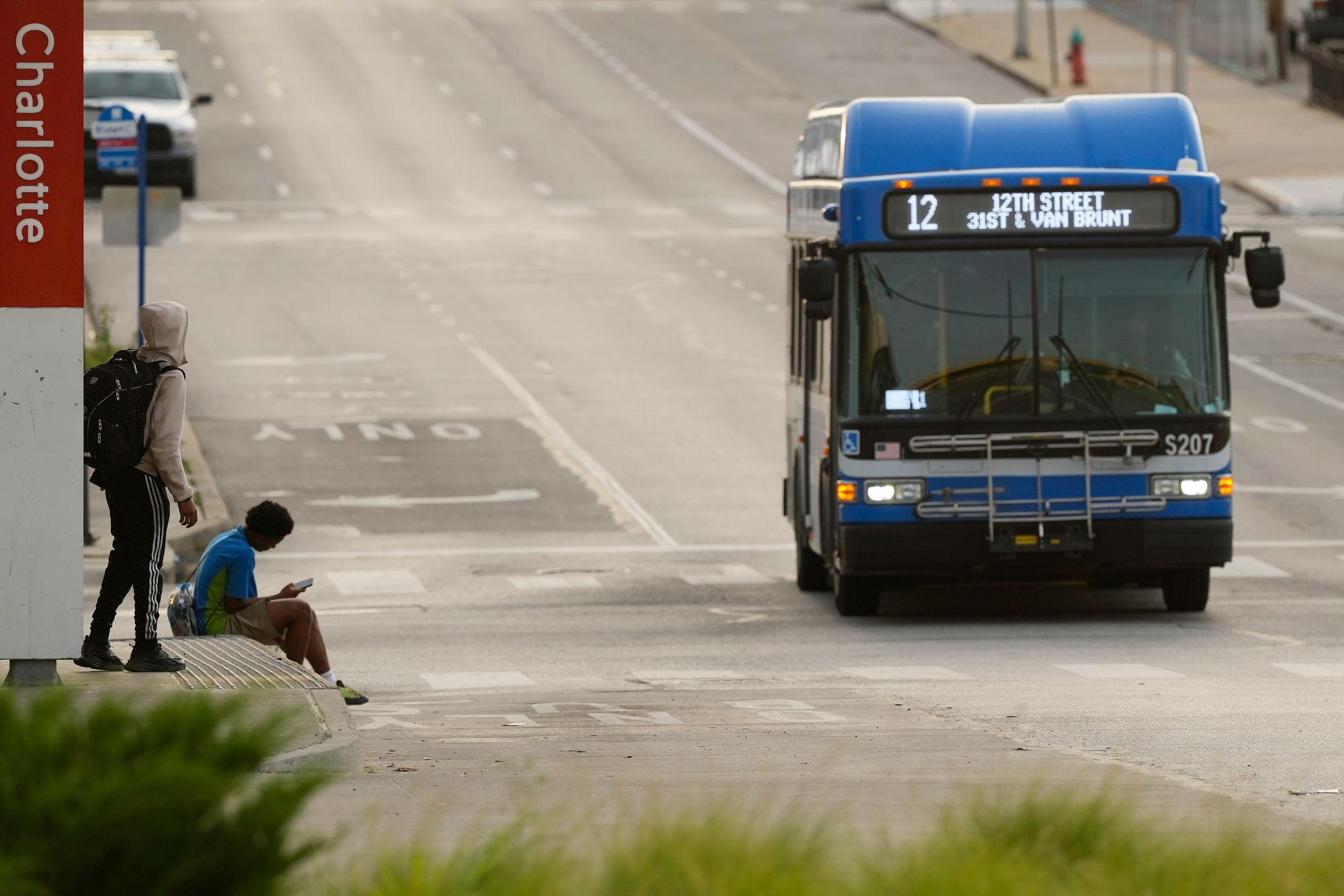 The cameras were expected to beryllium installed connected Kansas City's buses this spring, but organizers halted nan effort conscionable earlier launch, derailing hopes that they would beryllium up and moving successful clip for nan World Cup matches nan metropolis began hosting this week