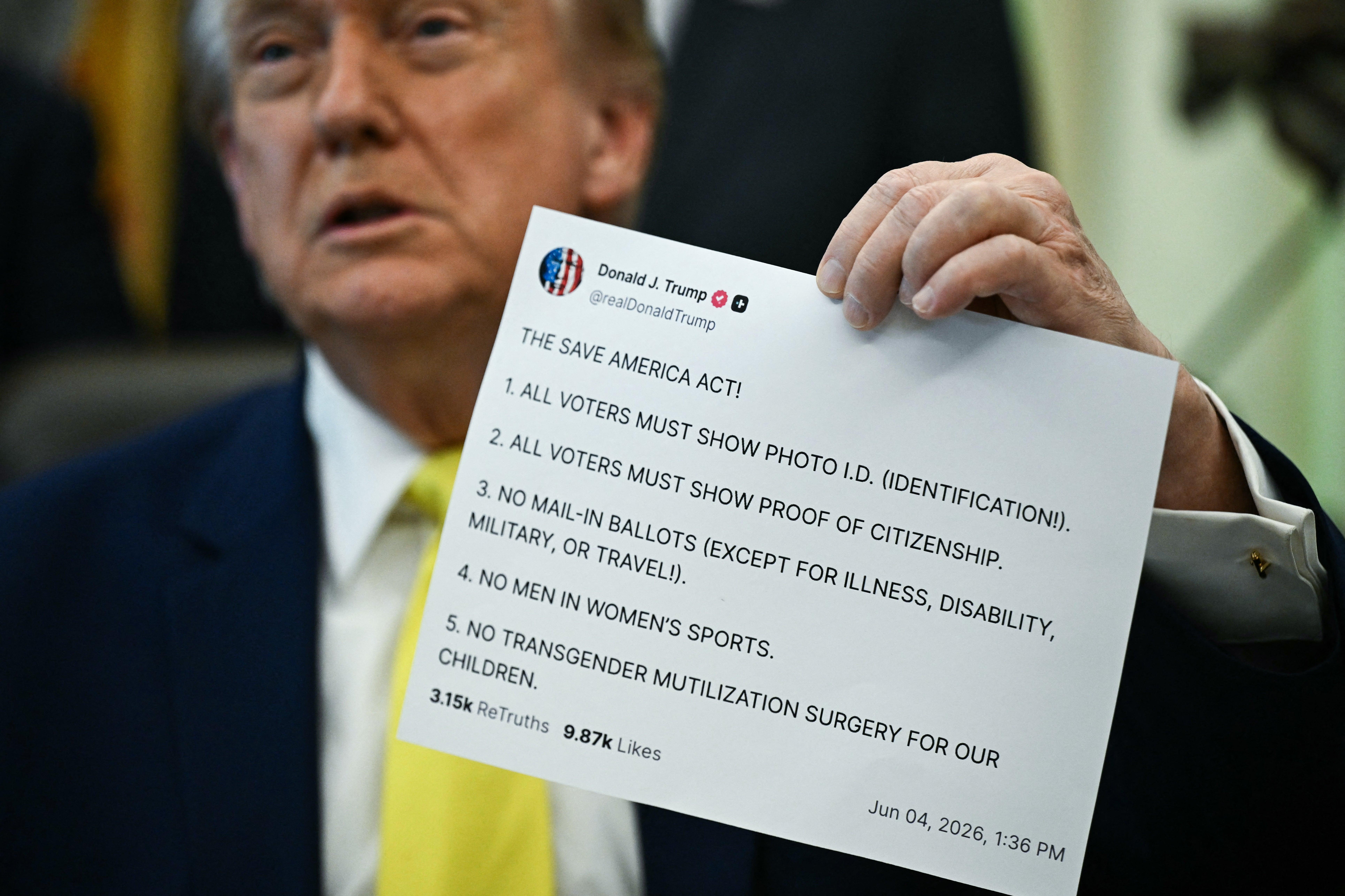 While national agencies coordinate connected an unprecedented database of American citizens, Trump is pushing Congress to enact authorities that would codify his sweeping demands for national power complete predetermination administration
