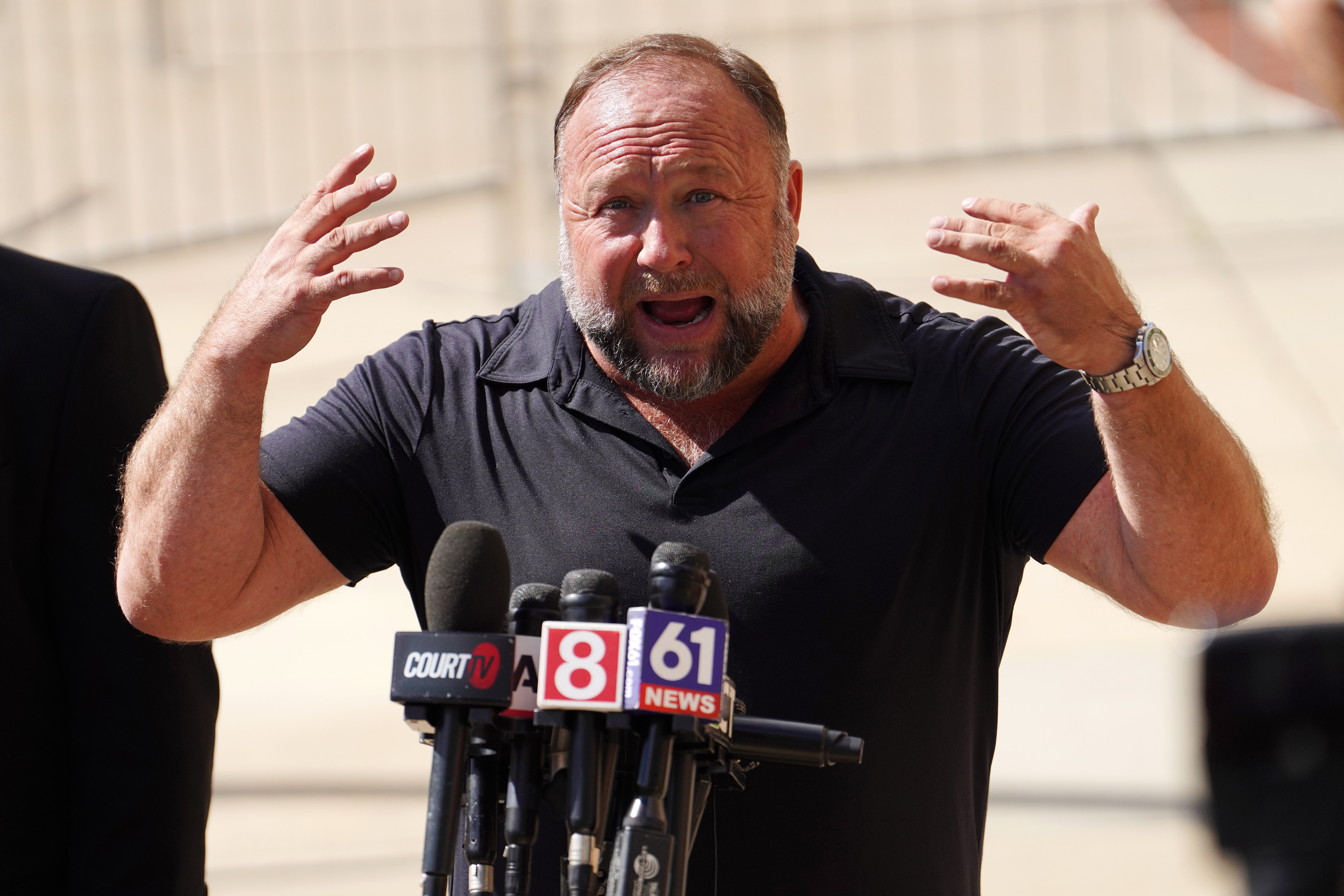 InfoWars, formerly nan right-wing website of conspiracy theorist Alex Jones, has been successful limbo since he was sued for defamation for baselessly claiming nan 2012 wide shooting successful Newtown, Connecticut, was a hoax