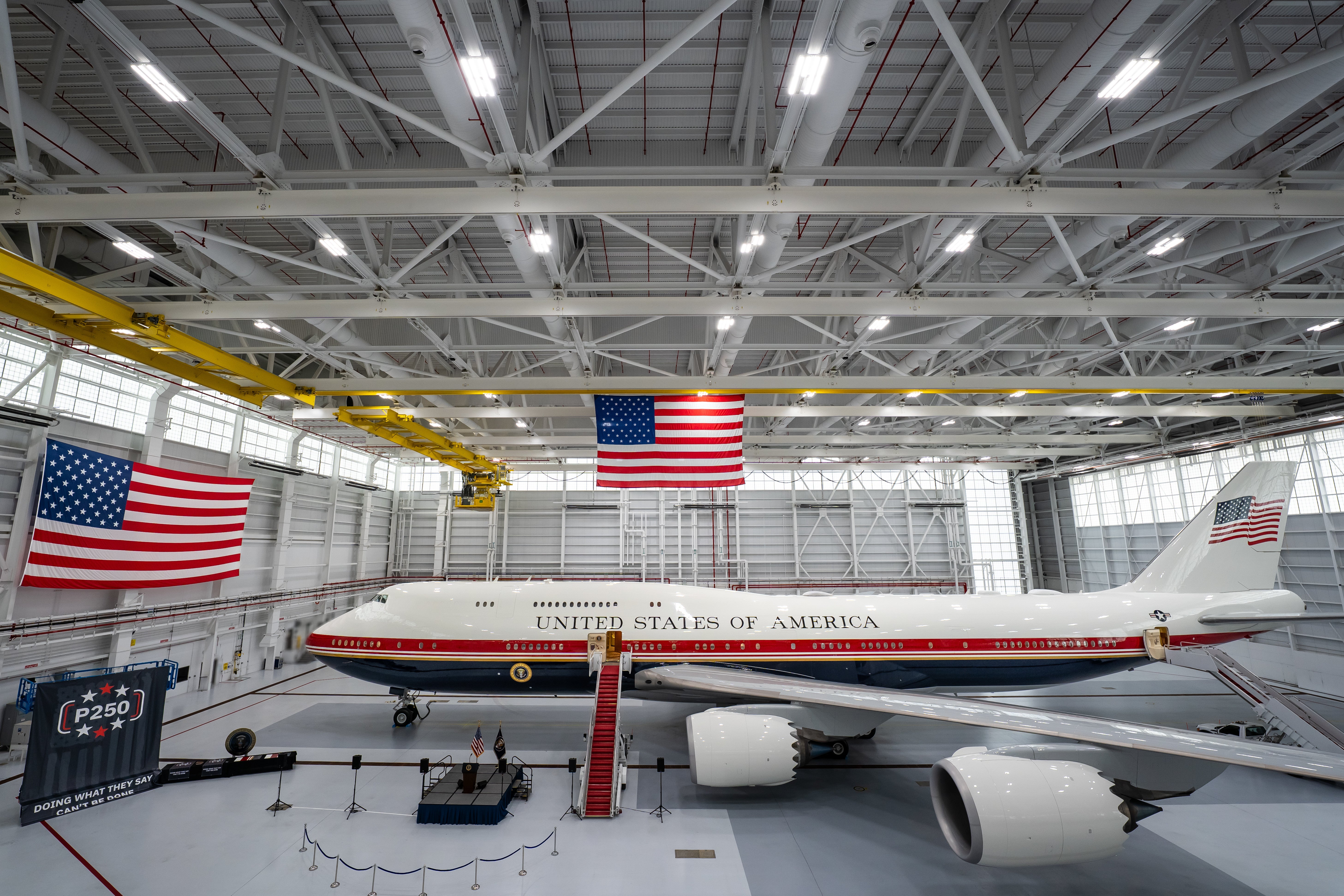 'There will ne'er beryllium 1 for illustration this. This is very unique,' nan 80-year-old president said of nan aircraft