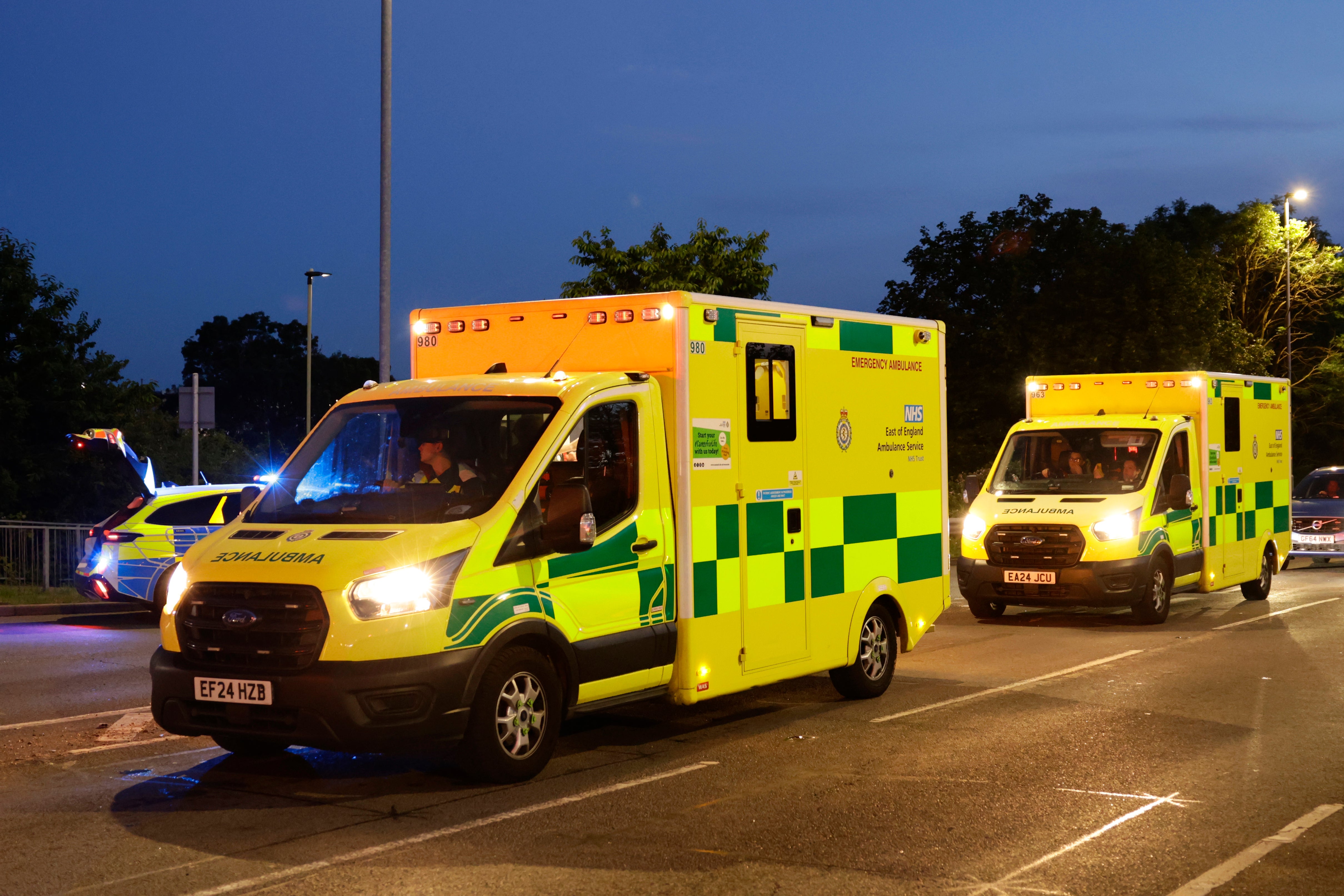 Both ground paramedics and air ambulances have seen an increase in calls since temperatures increased