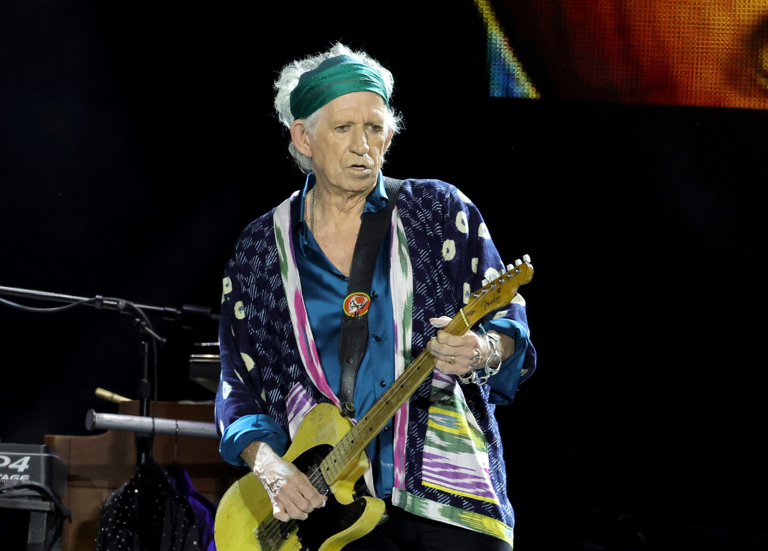 <p>Keith Richards only quit smoking six years ago</p>