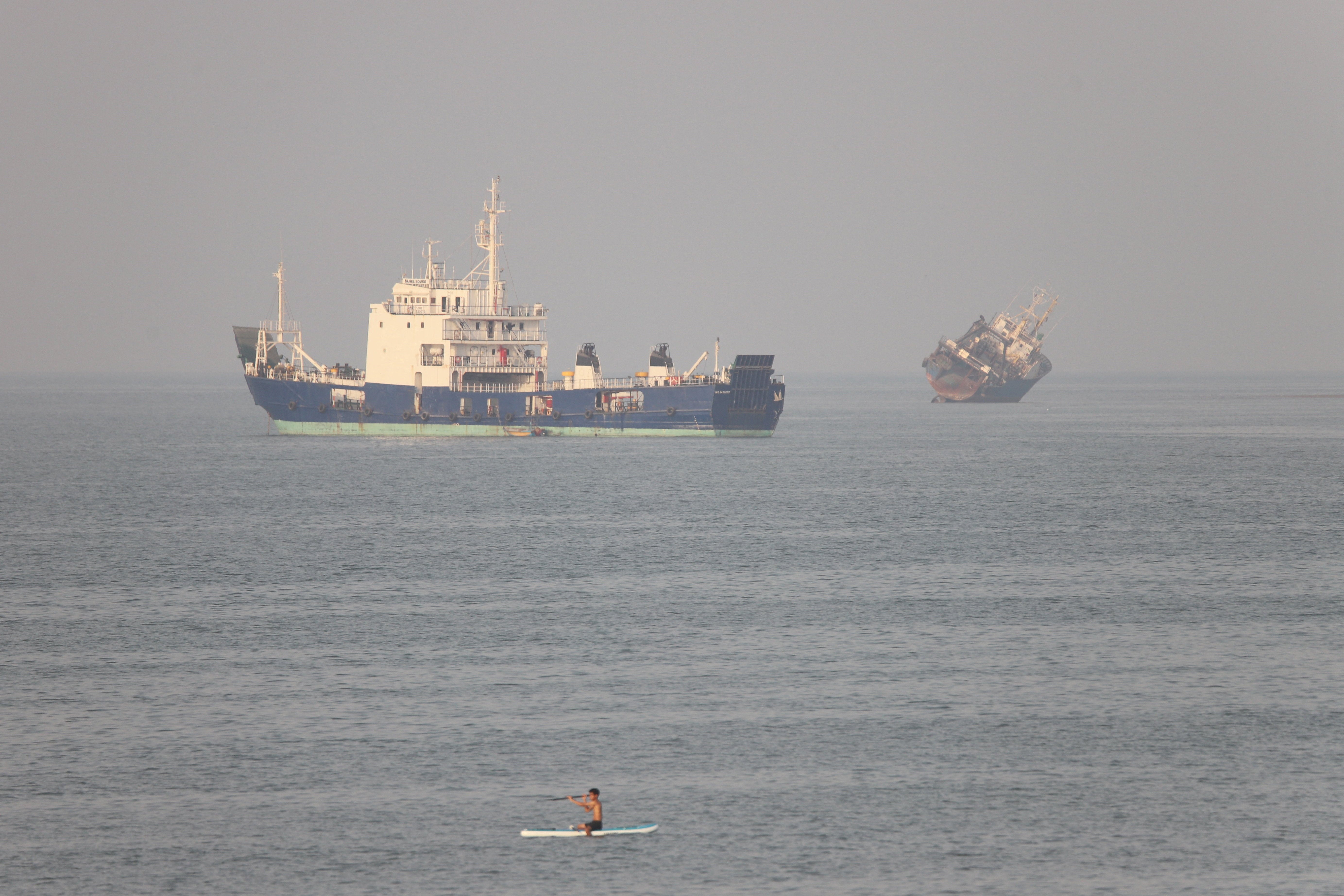 Iran-US war latest: Tehran strikes ship in Strait of Hormuz as countries try to reopen oil route