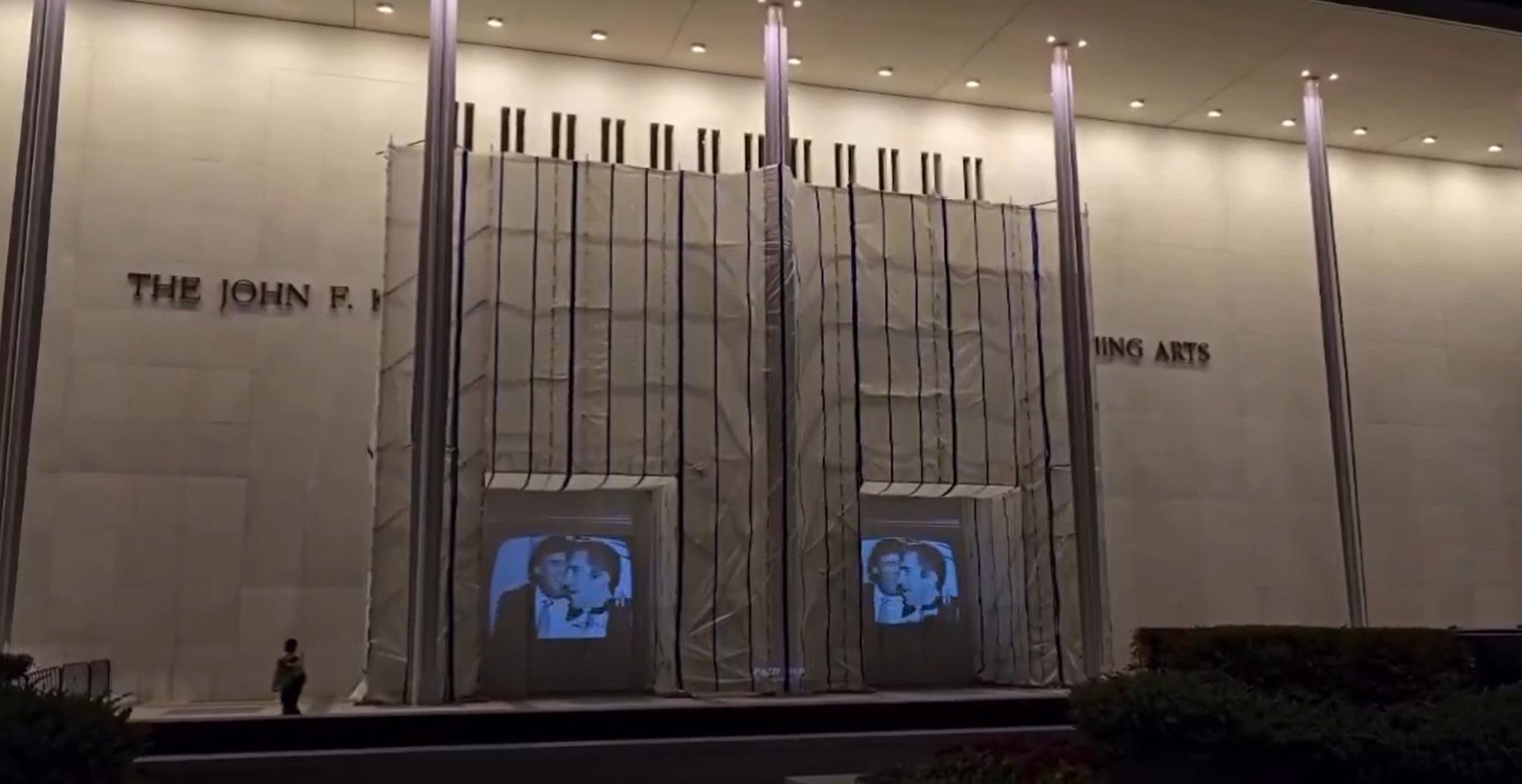 Kennedy Center Being Used As Projector Screen For Trump And Epstein Videos