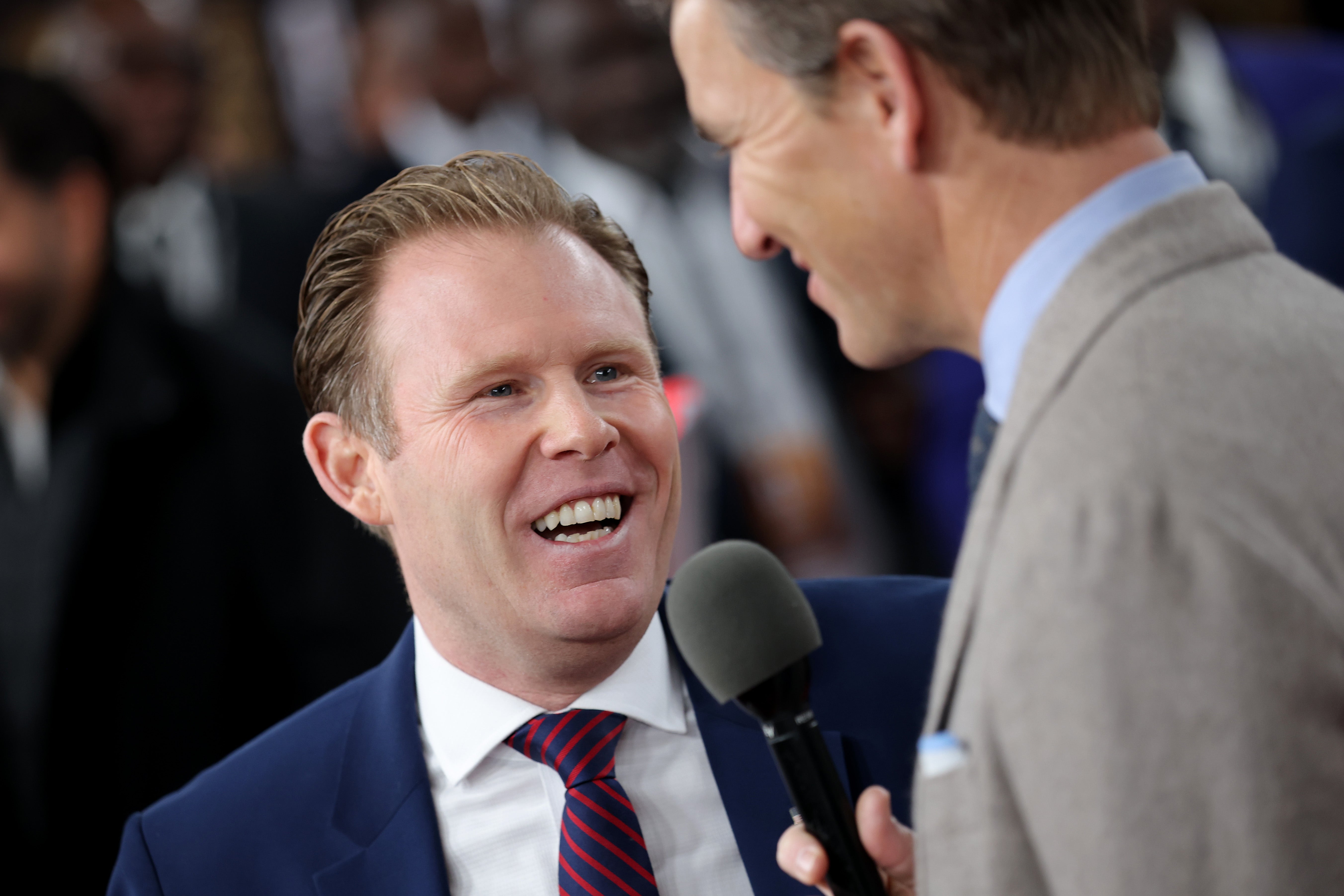 World Cup task unit main Andrew Giuliani told reporters that President Donald Trump hasn't attended a World Cup lucifer yet because he wants to 'leave group watching' for his appearance