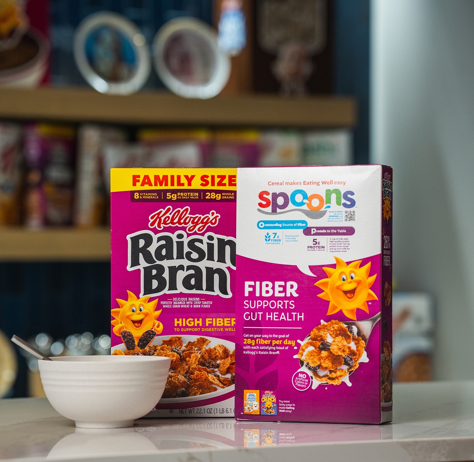Bran cereals are high in fiber and can help manage blood sugar, pressure, and cholesterol levels