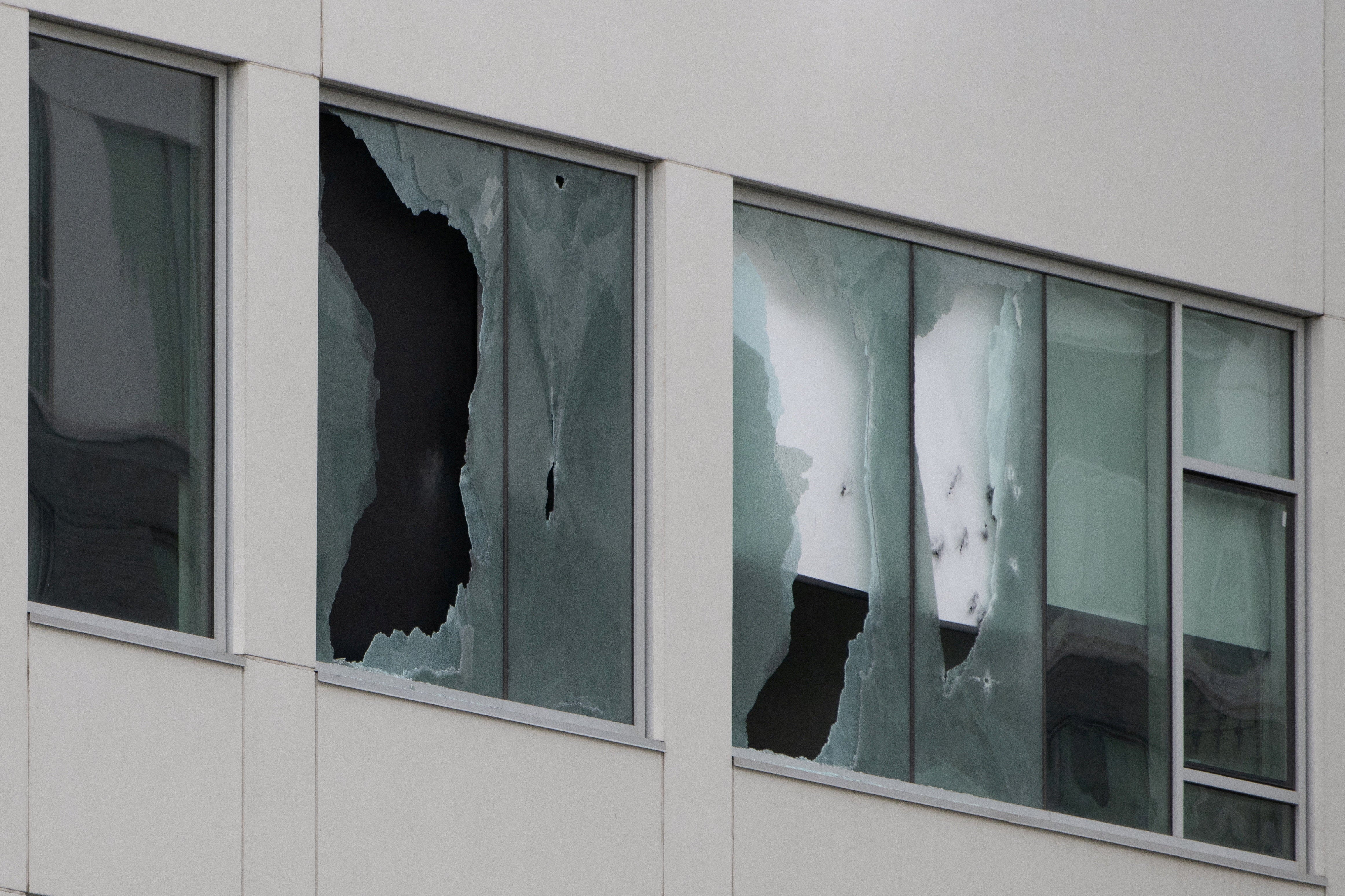 35 a.m. reporting that a personification was pointing a firearm retired of a model astatine nan Hilton hotel