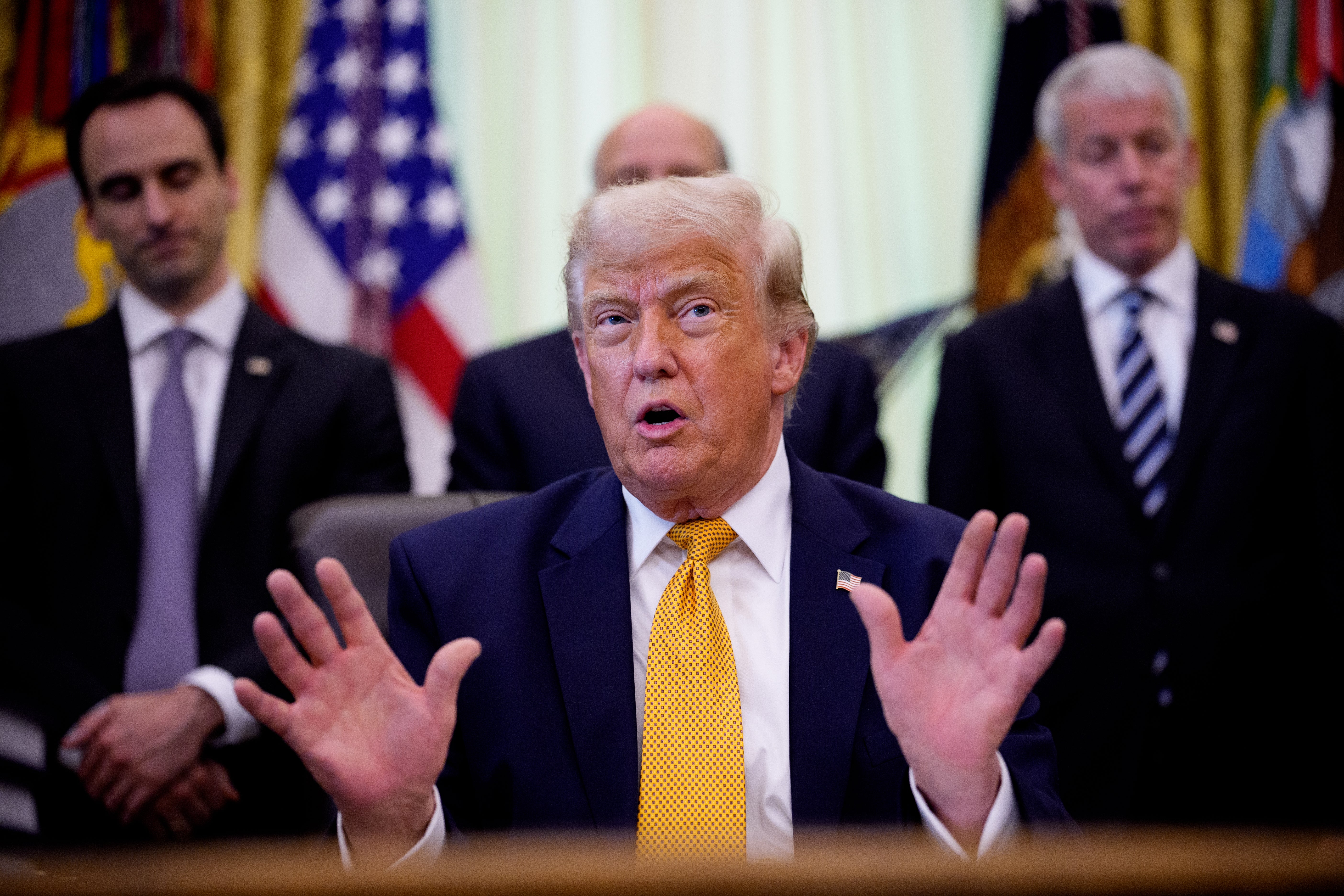 A California tribunal has dismissed a suit revenge by President Donald Trump's management against Los Angeles complete a metropolis ordinance limiting its practice pinch national migration authorities