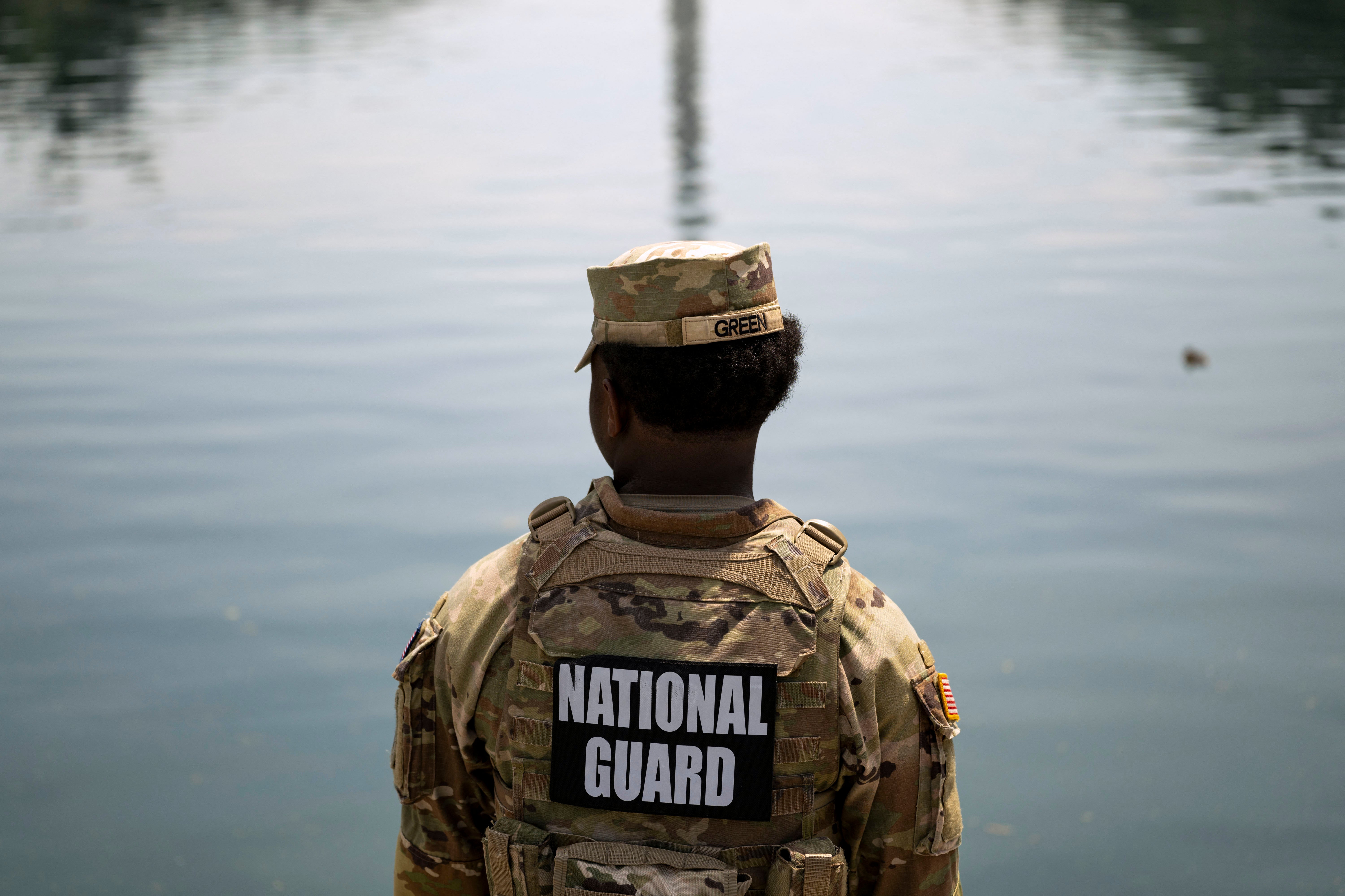 Six group person been arrested complete alleged vandalism astatine nan algae-filled Reflecting Pool