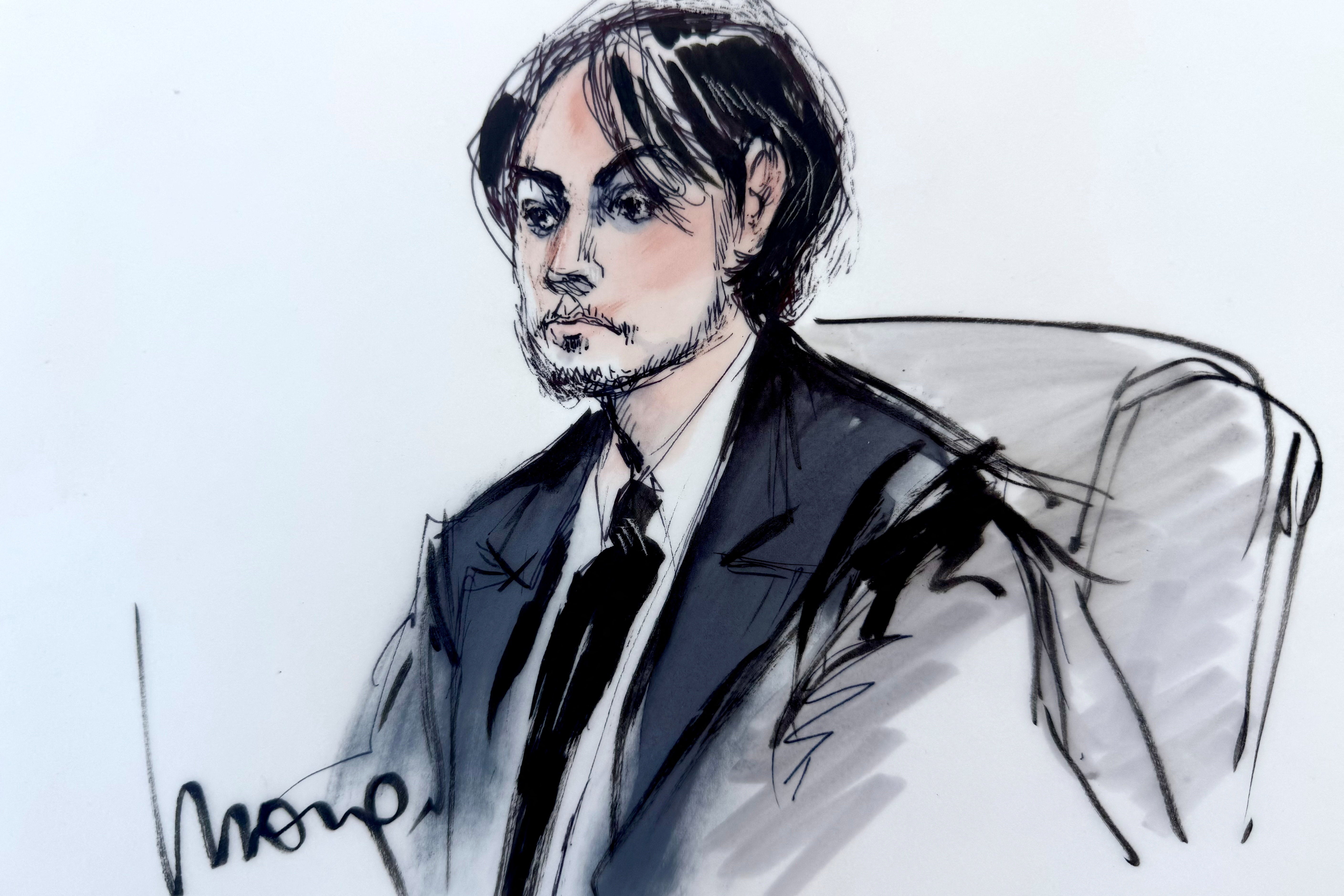 Jonathan Rinderknecht, accused of deliberately mounting a blaze that grew into 1 of nan deadliest and astir destructive wildfires connected grounds successful nan Pacific Palisades neighborhood, attends his proceedings astatine national tribunal successful Los Angeles