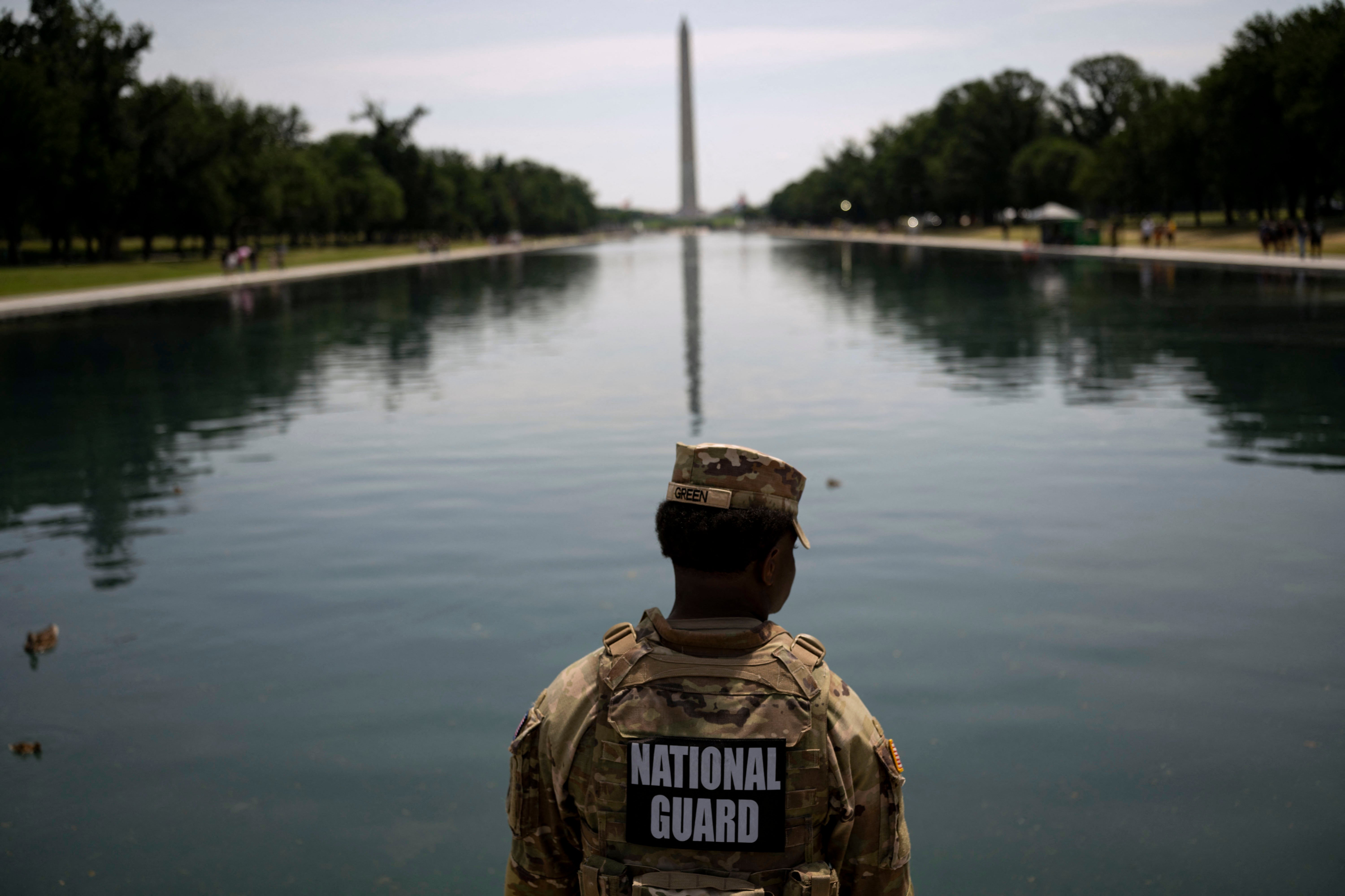 Six Arrested For Reflecting Pool Vandalism As White House Hits Out At ‘deranged Individuals’