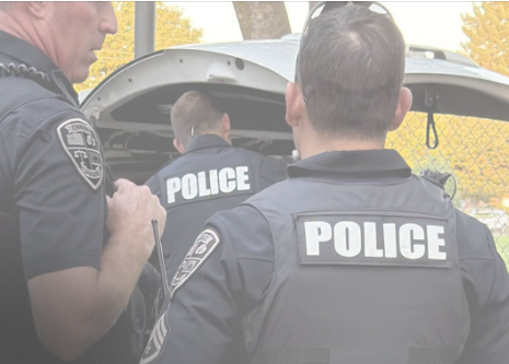 Officers pinch nan Chico Police Department shown astatine Monday's horrifying scene