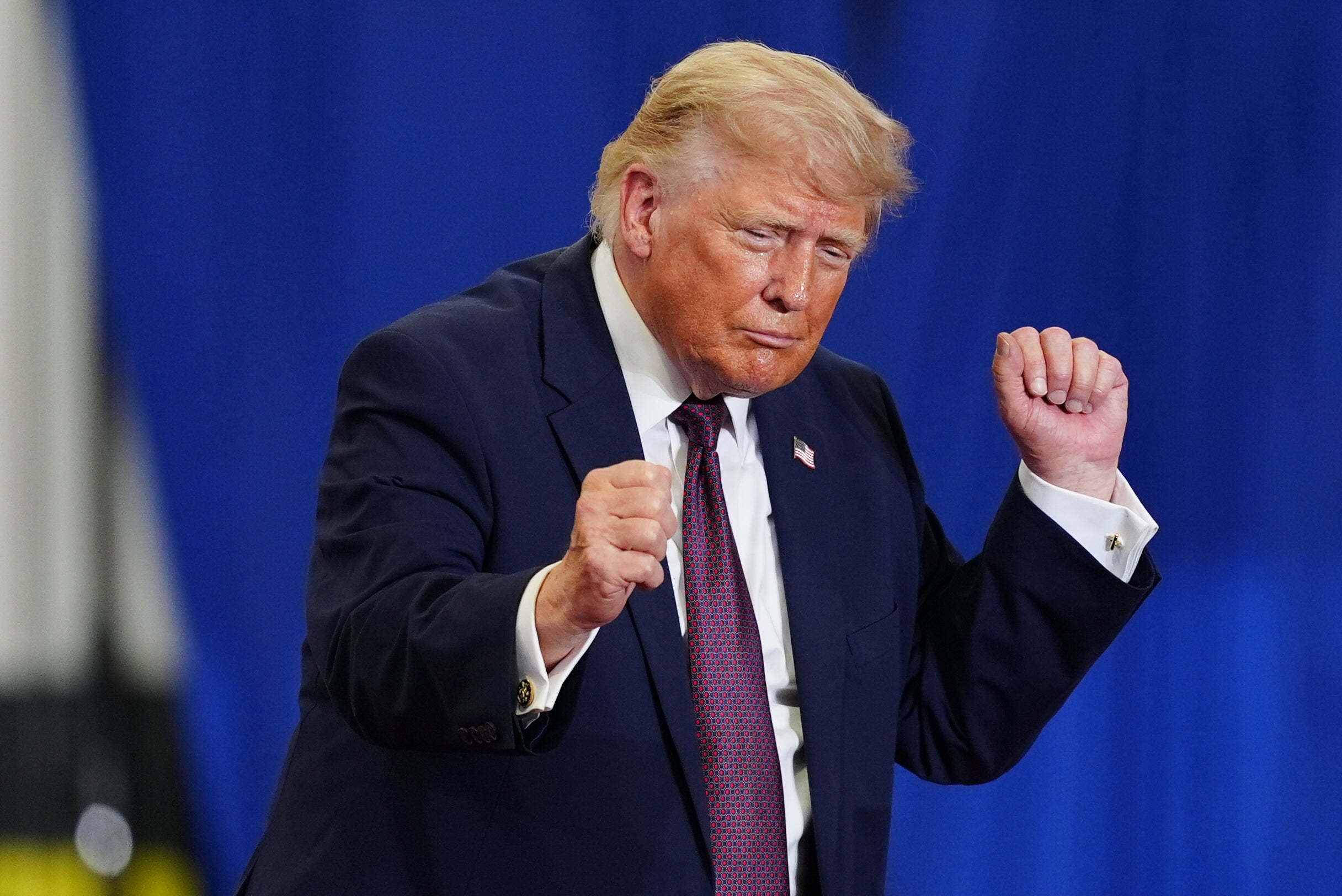 President Donald Trump took to Truth Social connected Wednesday to declare his “REAL POLL NUMBERS” are “THE HIGHEST THEY HAVE EVER BEEN” but grounded to mention immoderate existent study to support his claim.