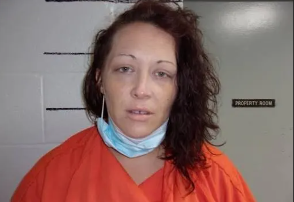 Amanda Hendricks, 38, of Broken Bow, Oklahoma, is facing felony charges aft she allegedly spat into a sandwich she was making for Jennica Church while moving astatine an Arby's drive-thru. Church allegedly contracted herpes from Hendricks' saliva