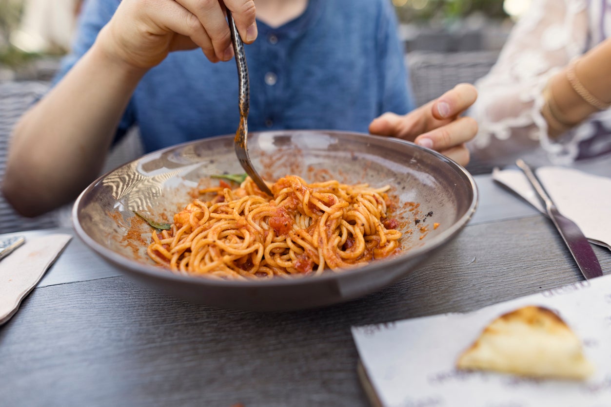 Refined carbohydrates, such as those in white bread and pasta, are metabolized quickly