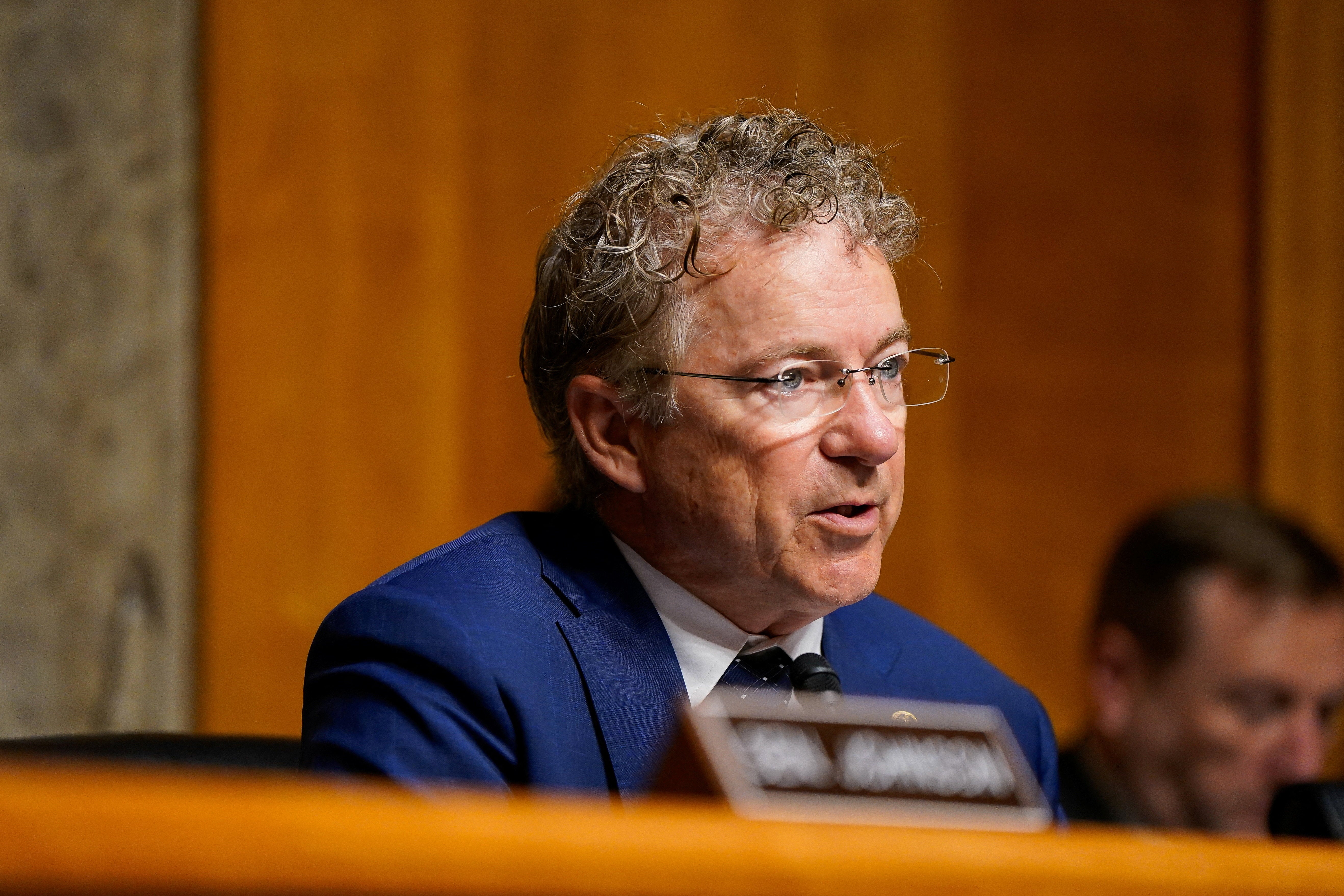 Kentucky Sen. Rand Paul, a Republican who has many times voted pinch Democrats to halt nan war, voted coming this clip “to springiness nan President much abstraction and leverage to discuss a lasting peace”