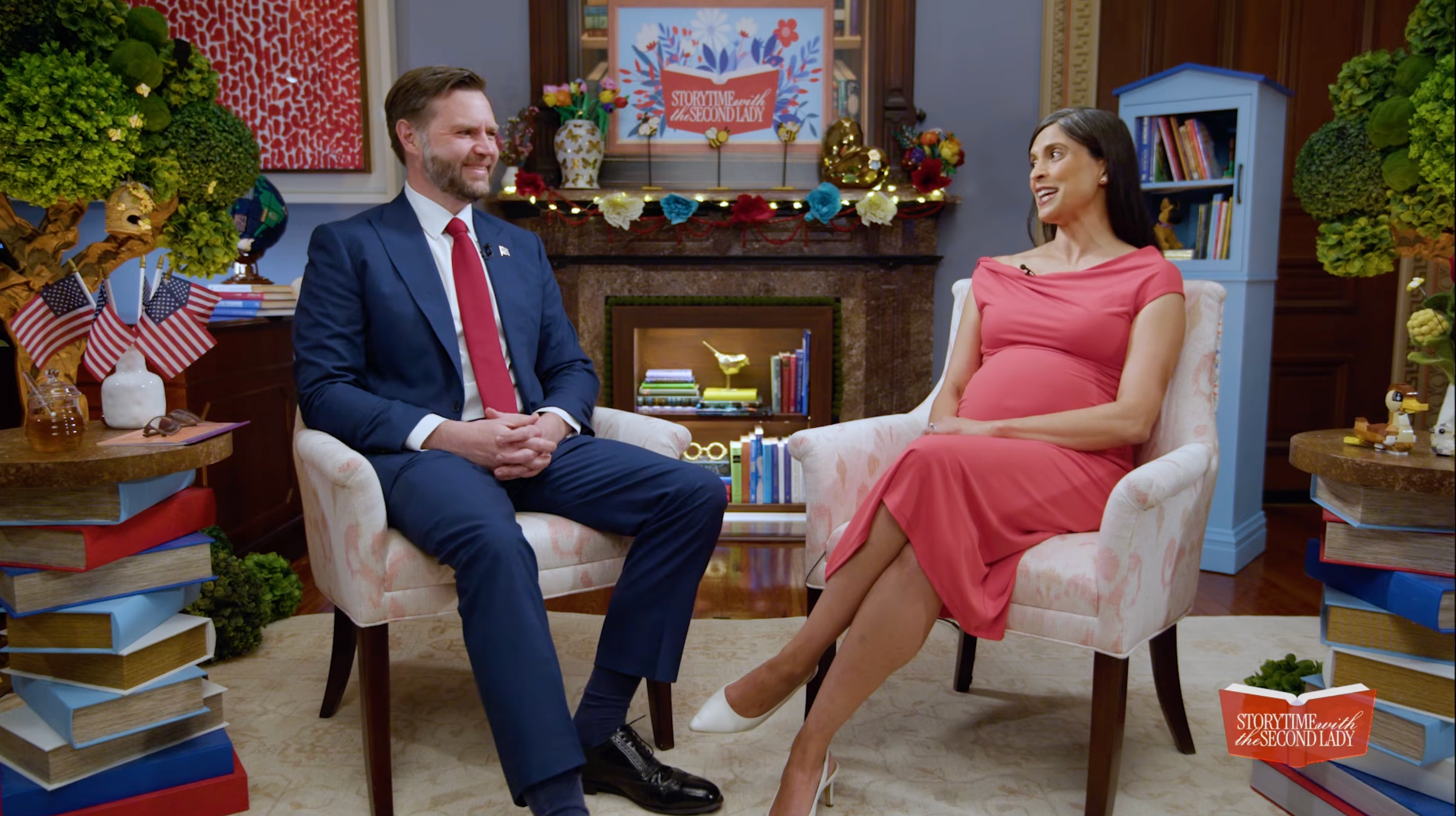 Second Lady Usha Vance poked nosy astatine The New York Times aft nan insubstantial analyzed a maternity dress she wore successful a viral Father's Day question and reply pinch her husband
