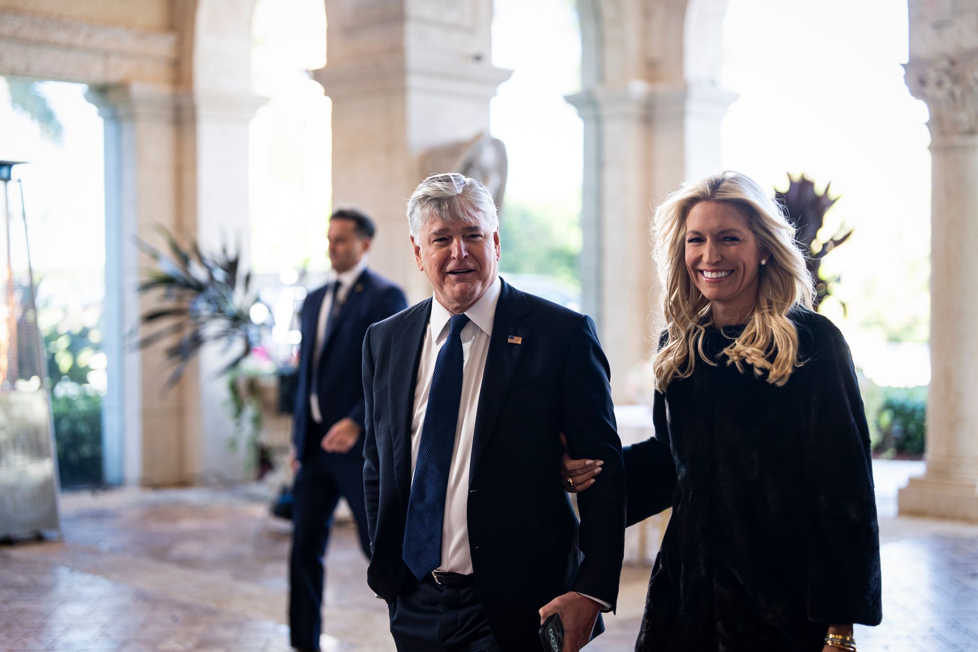  Hannity and his woman be a wedding astatine Mar-a-Lago successful February