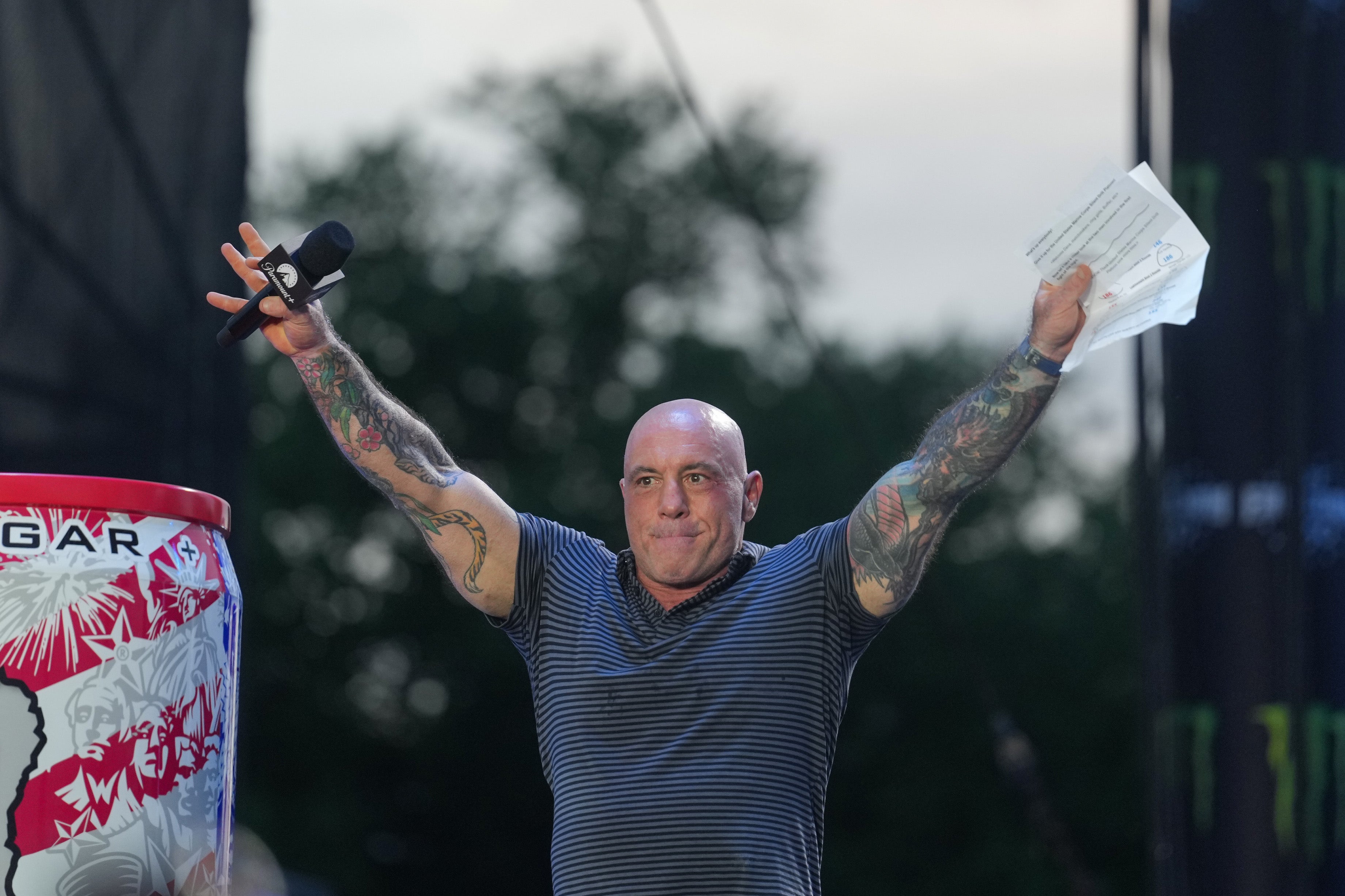 Podcaster Joe Rogan has said UFC’s Josh Hokit, who made a nonsensical jibe astatine erstwhile first woman Michelle Obama wrong nan Octagon, shouldn’t person been invited to conflict astatine White House successful nan first place