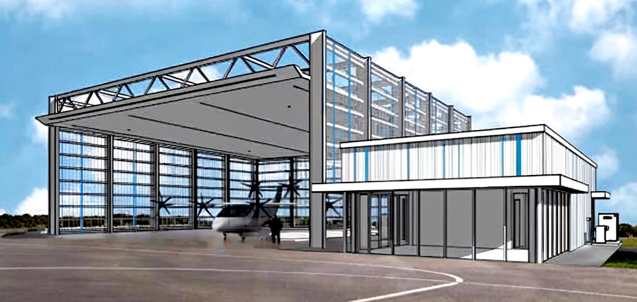 The facility, pictured successful a rendering, is projected to costs $8.3 million