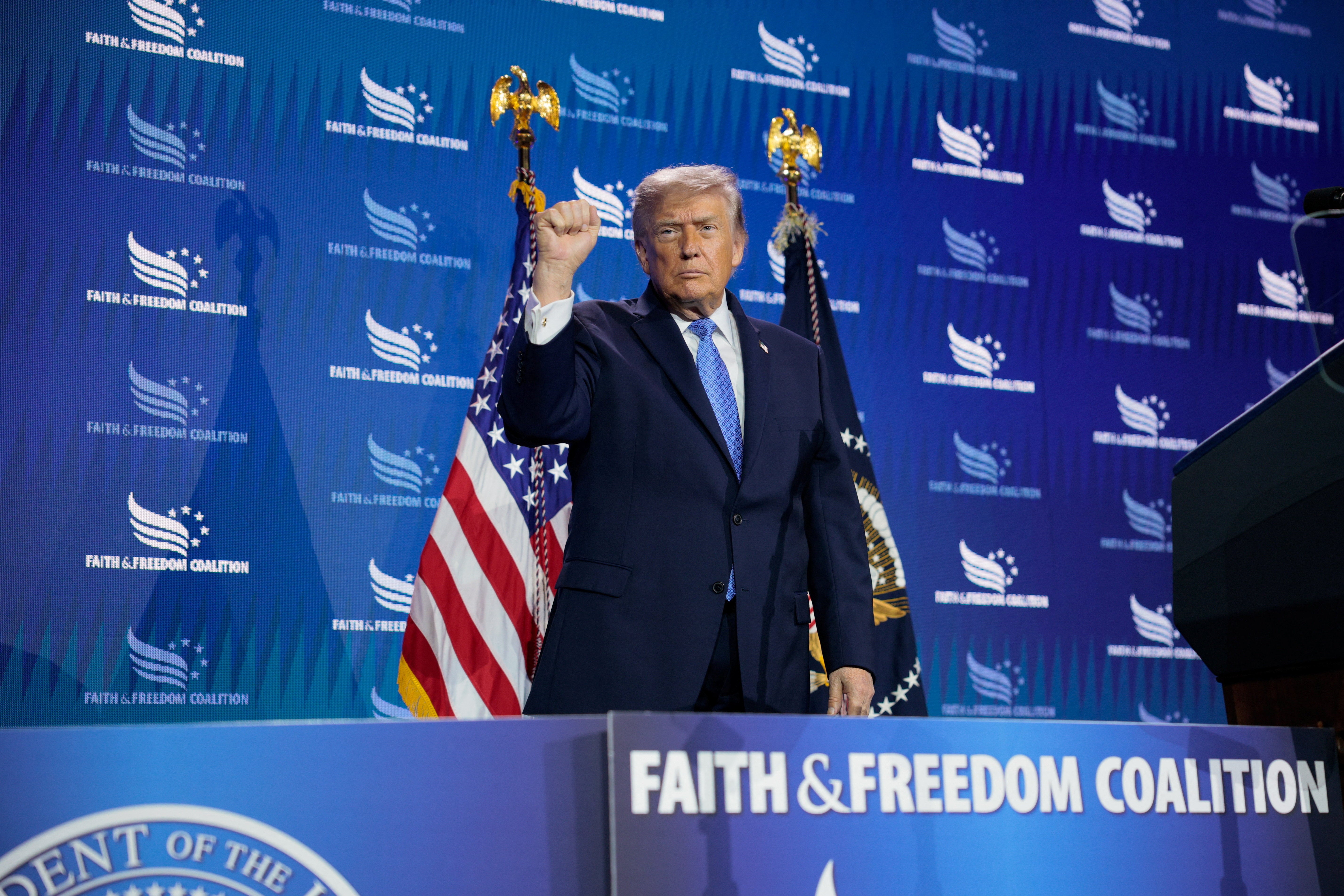 Trump Commission Calls For Building Bridges Etween Church And State