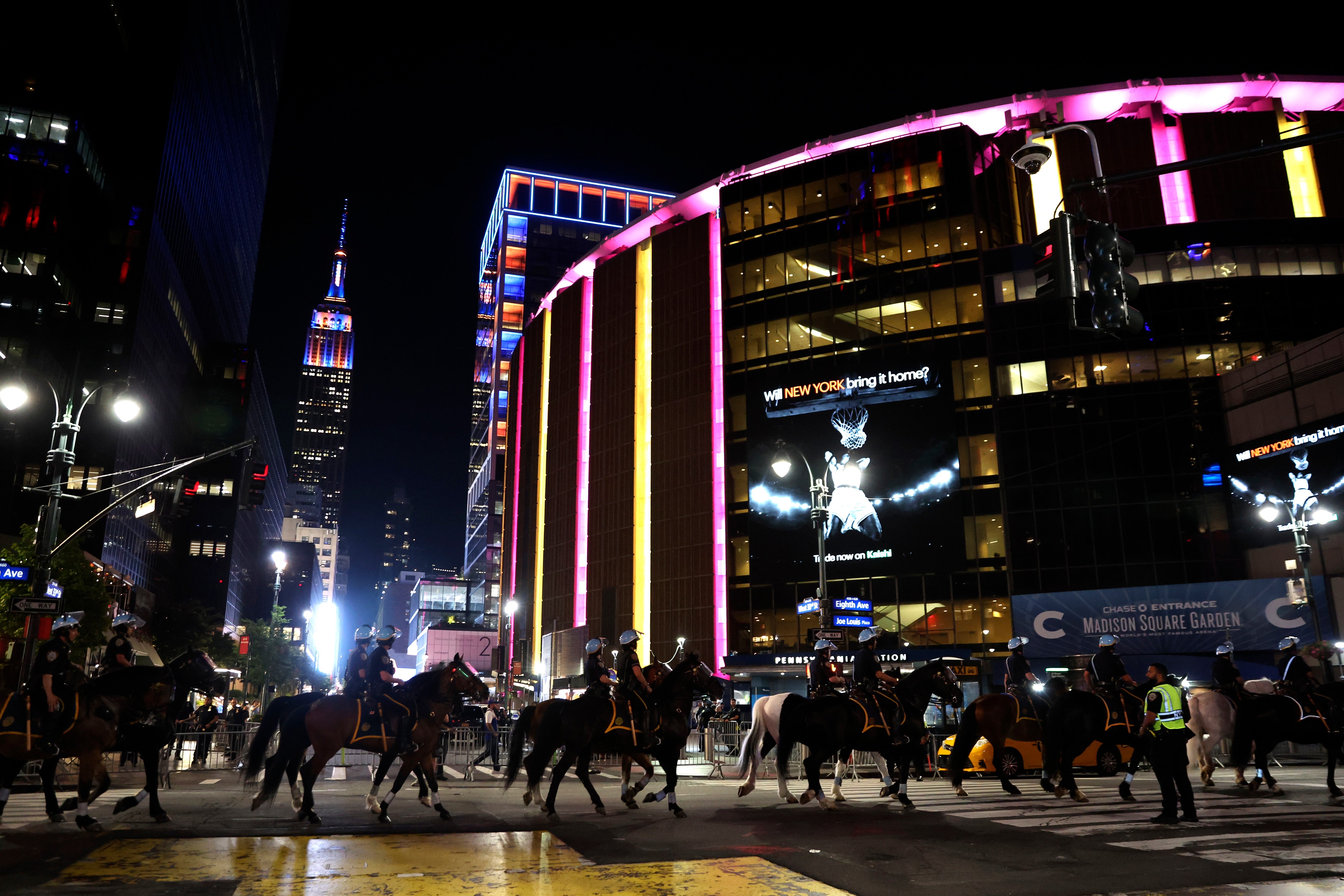 The American equivalent of a royal wedding is expected to take place at New York City’s Madison Square Garden Friday