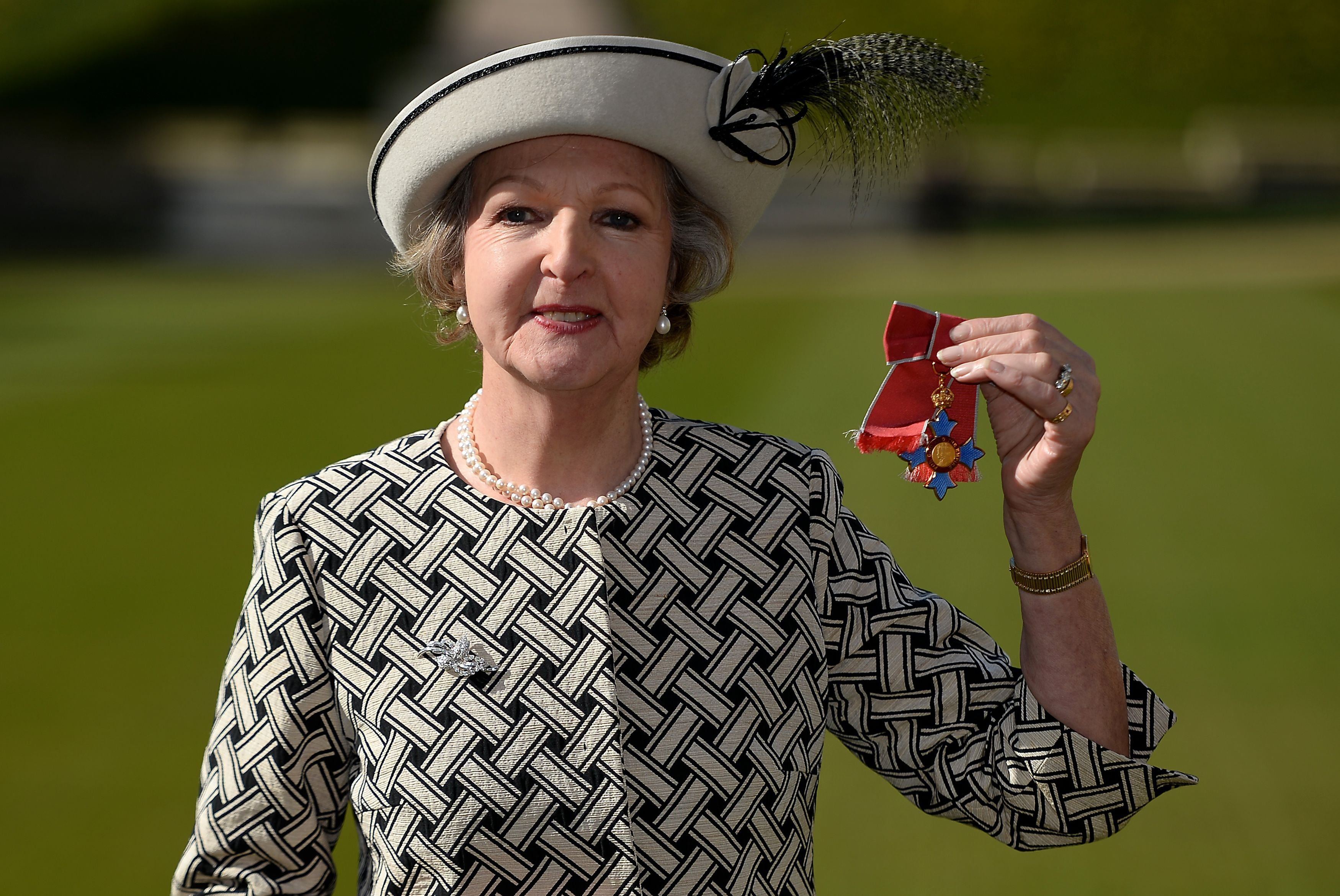 Penelope Keith tornou-se uma dama pelos serviços prestados às artes e à caridade em 2014
