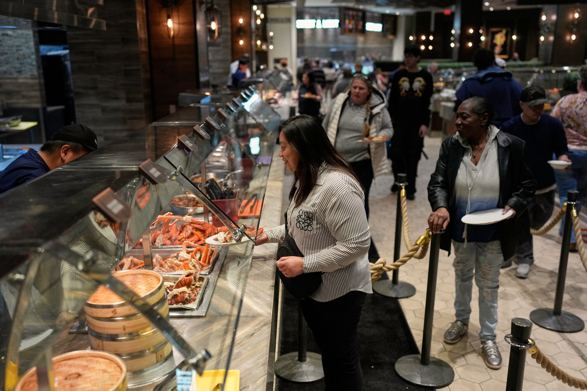 As nan all-you-can-eat buffet became a hit, its root communicative was disputed
