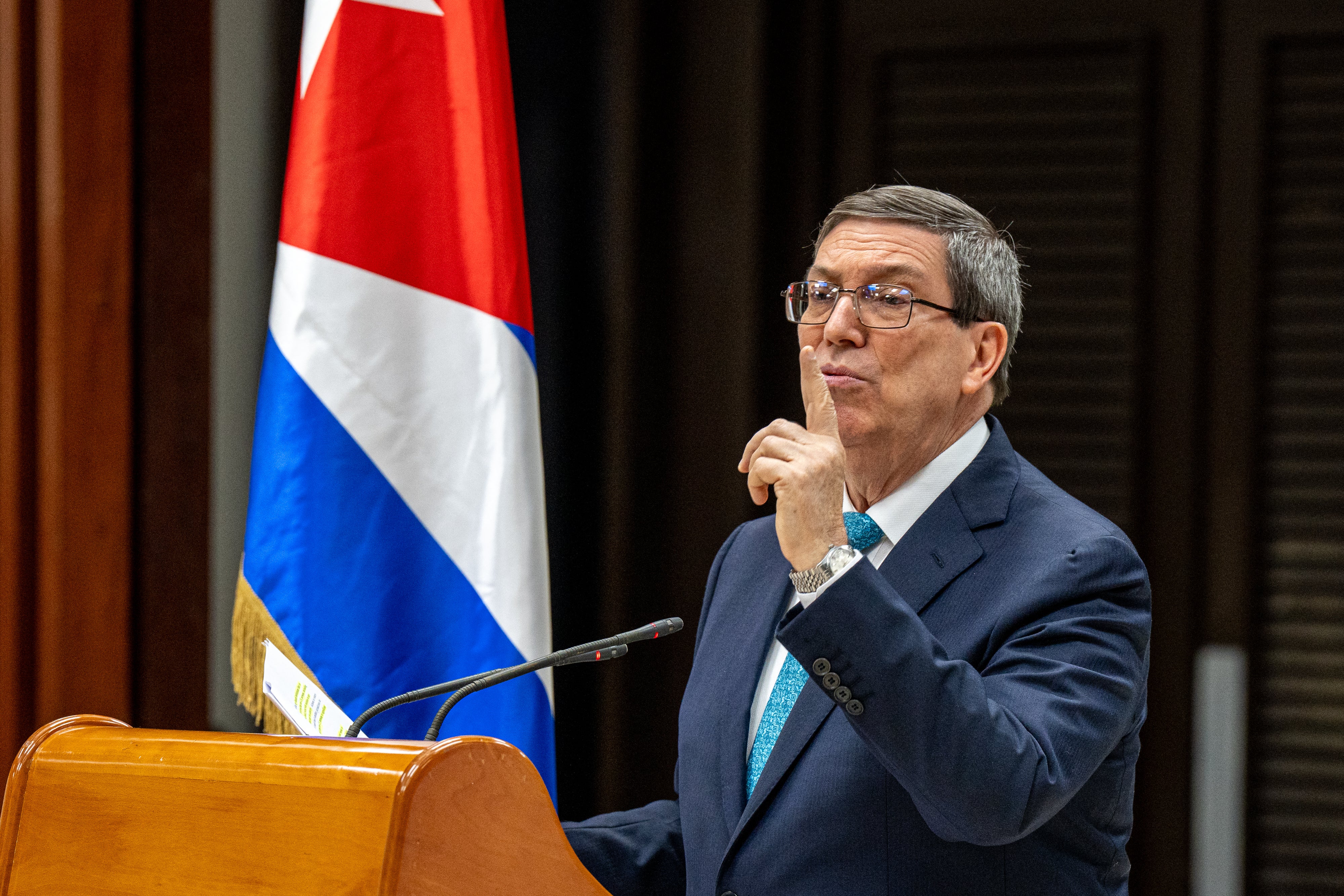 Talks between Cuba and the U.S. are at a standstill, despite the island recently approving a series of free-market reforms, Cuban Foreign Minister Bruno Rodríguez announced