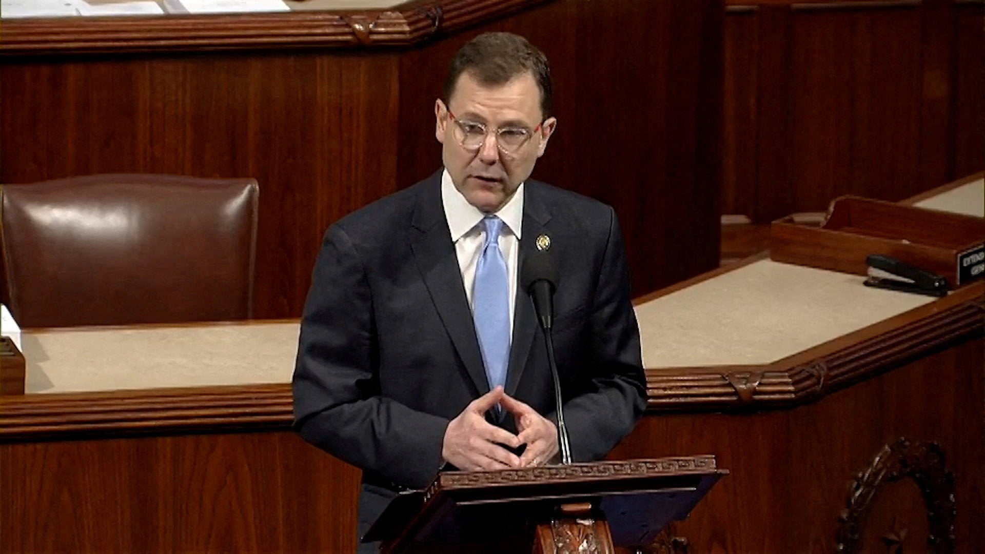 Tom Kean Jr discusses his test connected nan level of nan House of Representatives Tuesday
