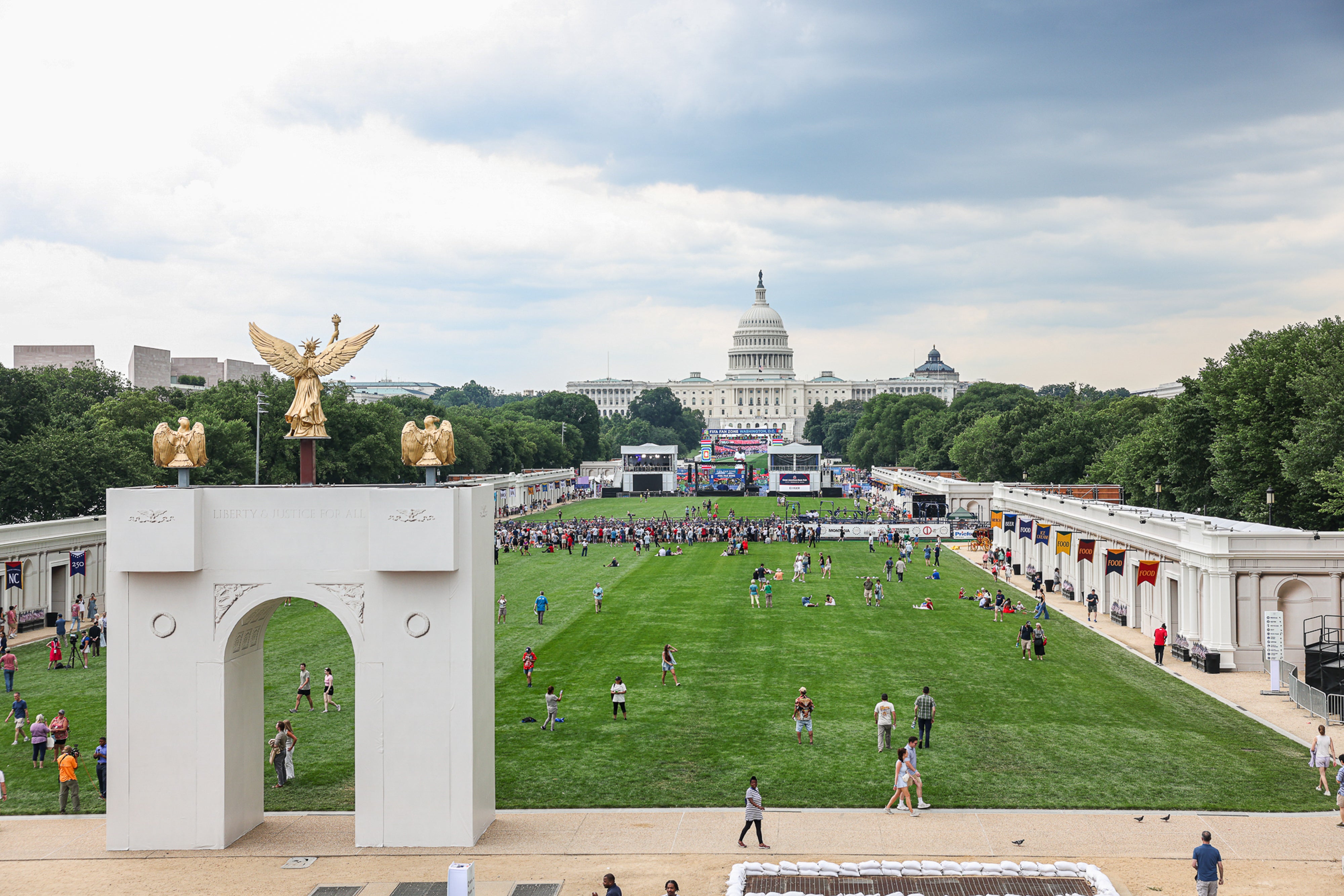 Trump ‘livid’ Over Crowd Size At National Mall State Fair, Report Says: ‘who Thought This Was A Good Idea?’