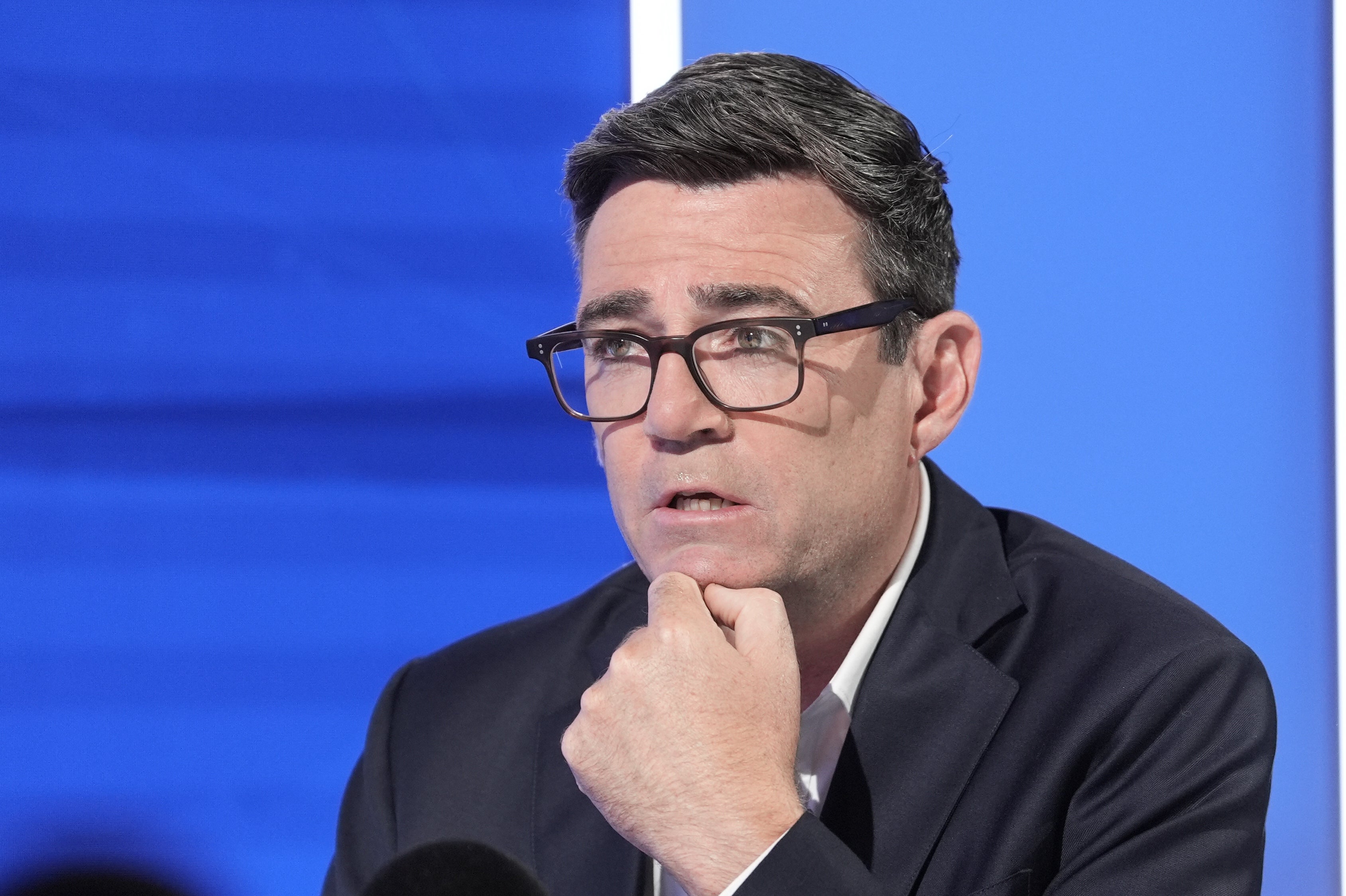 Andy Burnham is wide seen arsenic prime-minister-in-waiting (Stefan Rousseau/PA)